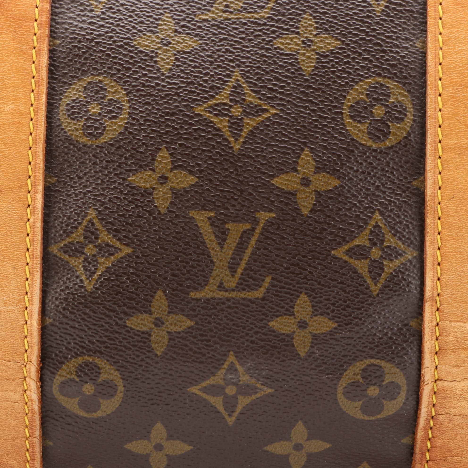 Louis Vuitton Keepall 55 Bandoulière Malletier Monogram Canvas and Leather