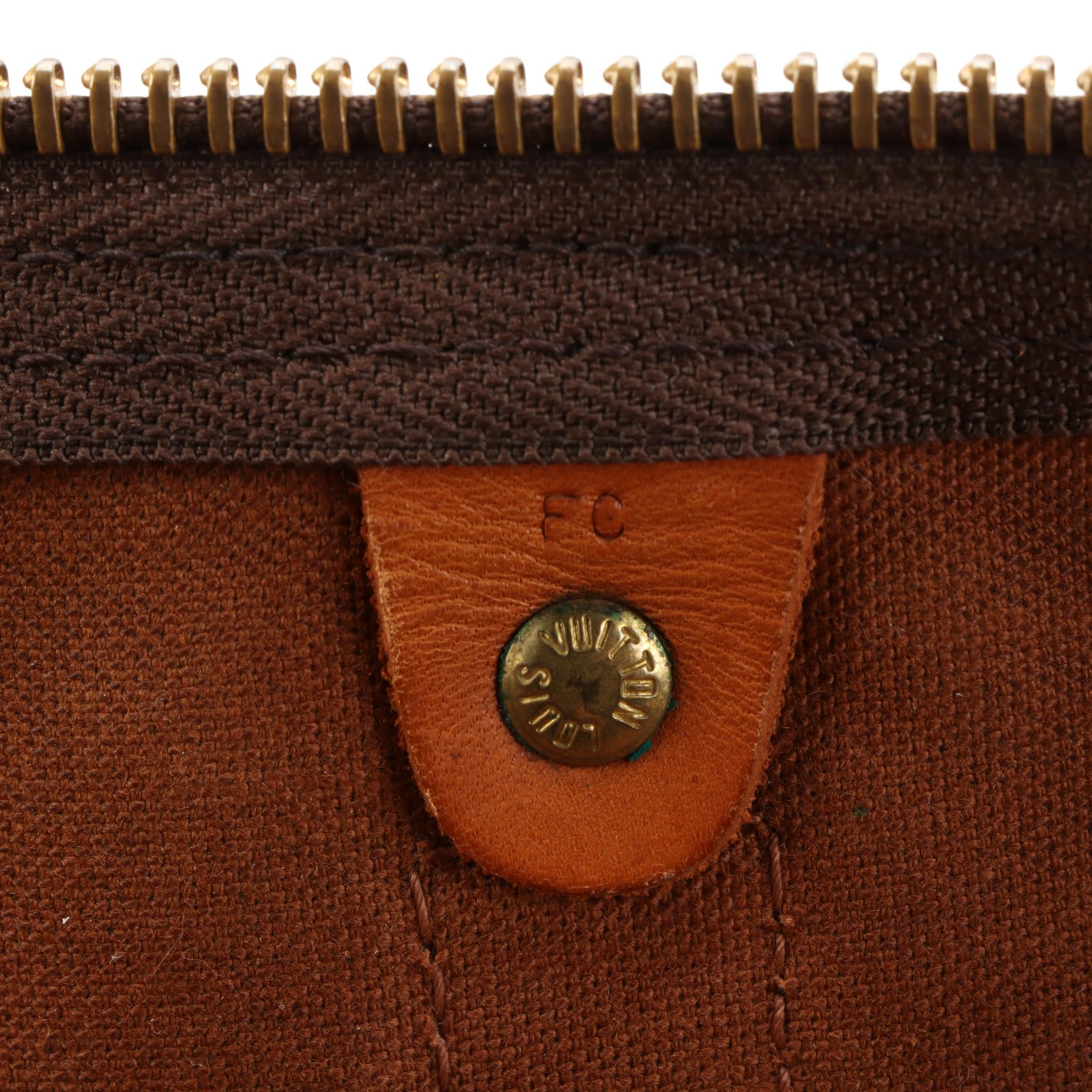 Louis Vuitton Keepall 55 Bandoulière Malletier Monogram Canvas and Leather