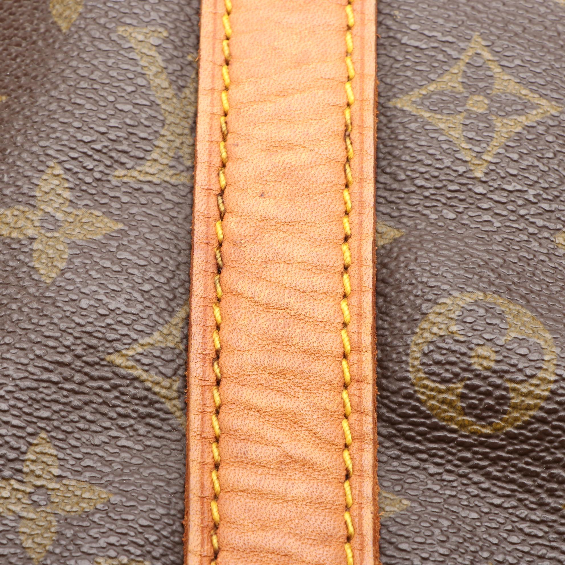 Louis Vuitton Keepall 55 Bandoulière Malletier Monogram Canvas and Leather