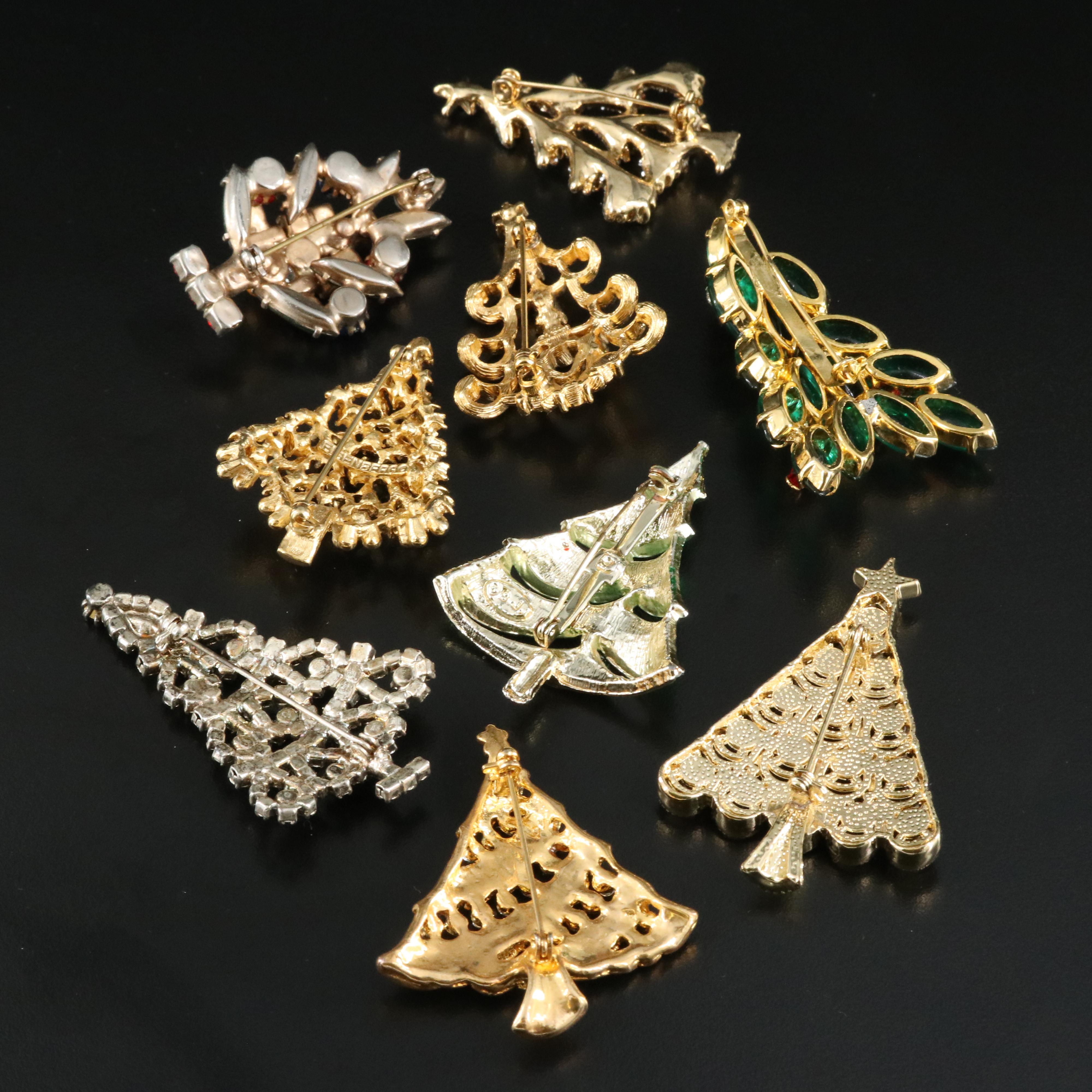 Eisenberg Featured in Vintage Christmas Tree Brooch Collection