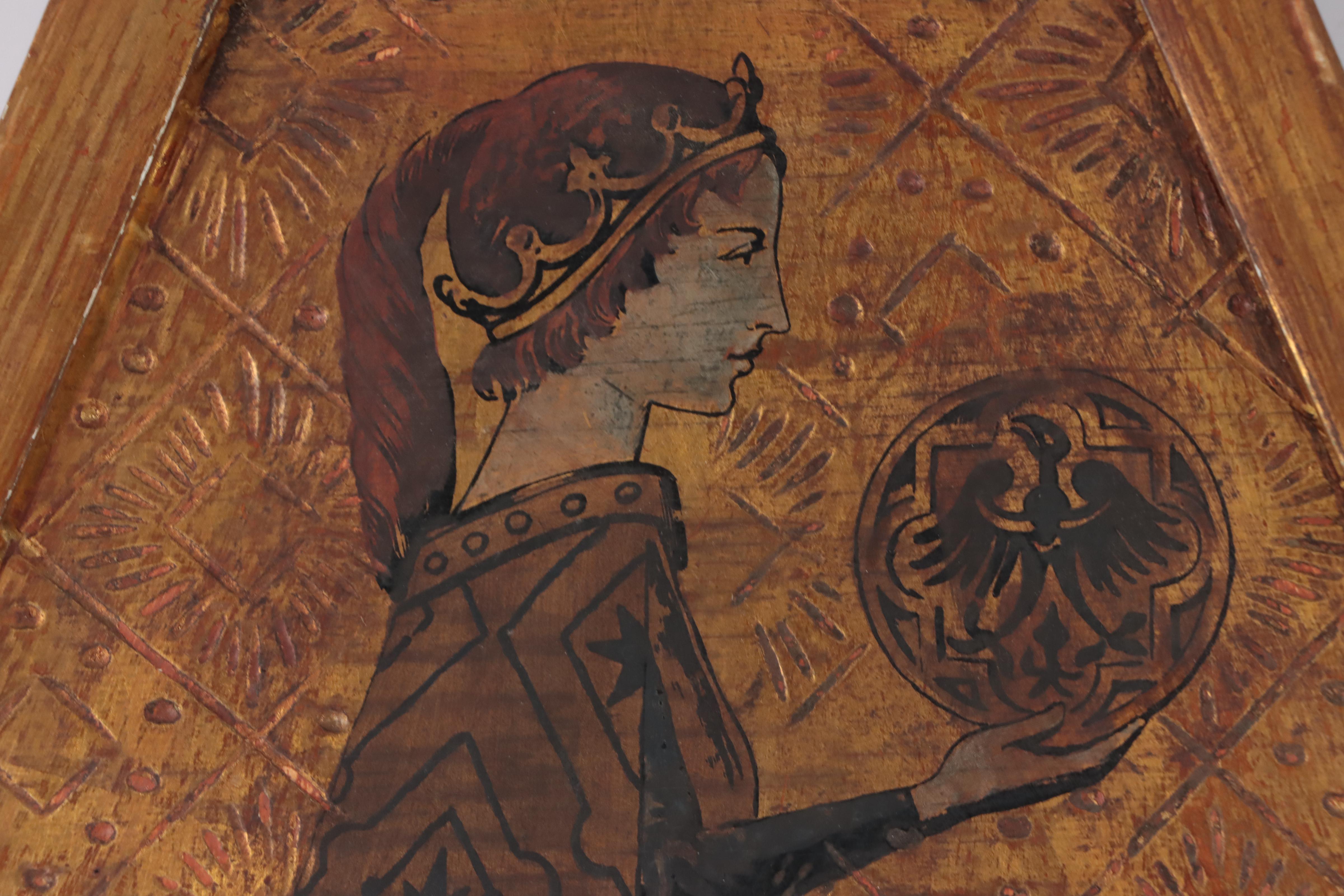 Palladio Italian Renaissance Style Wood Wall Plaques, Mid-20th Century