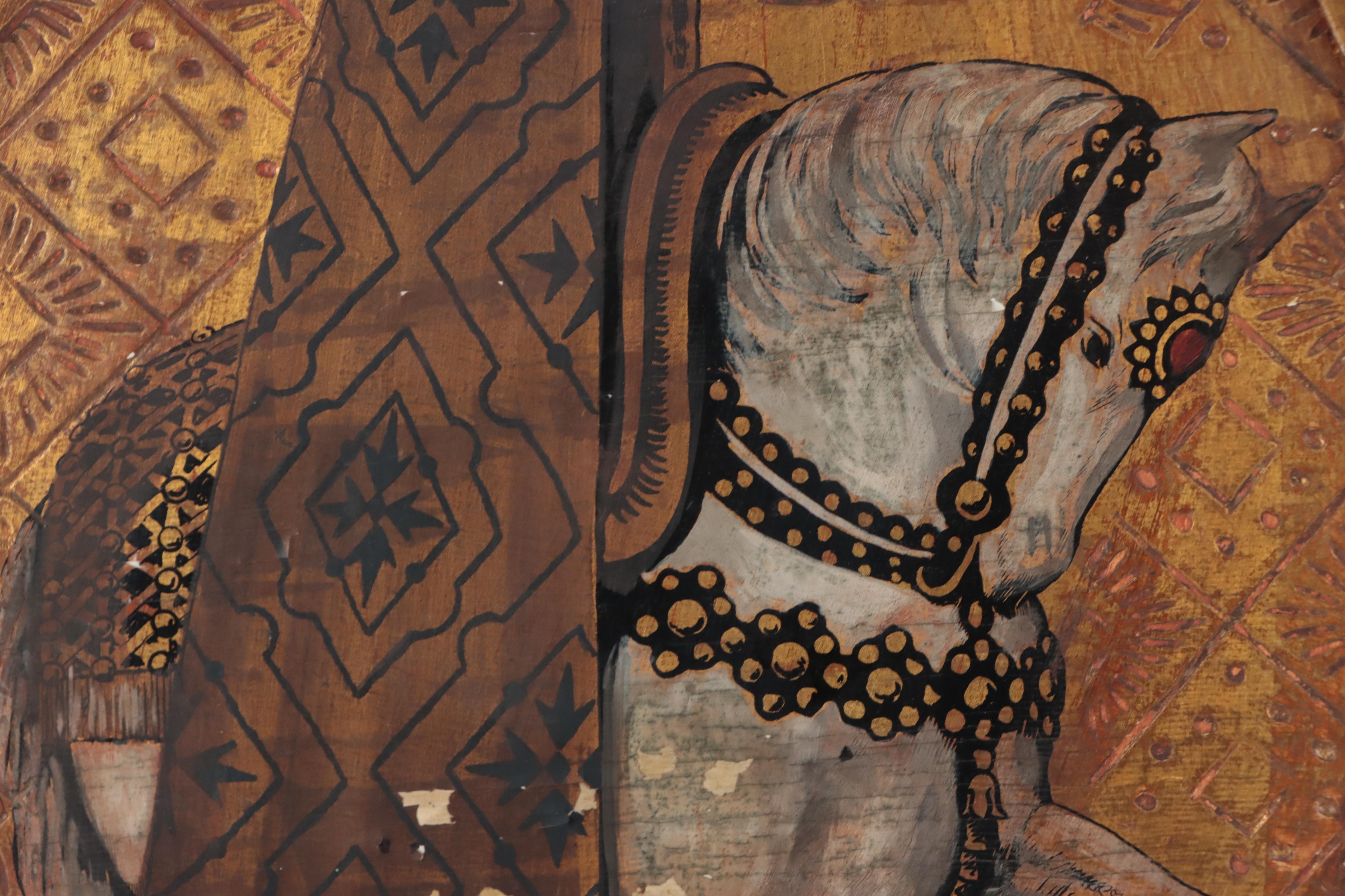 Palladio Italian Renaissance Style Wood Wall Plaques, Mid-20th Century