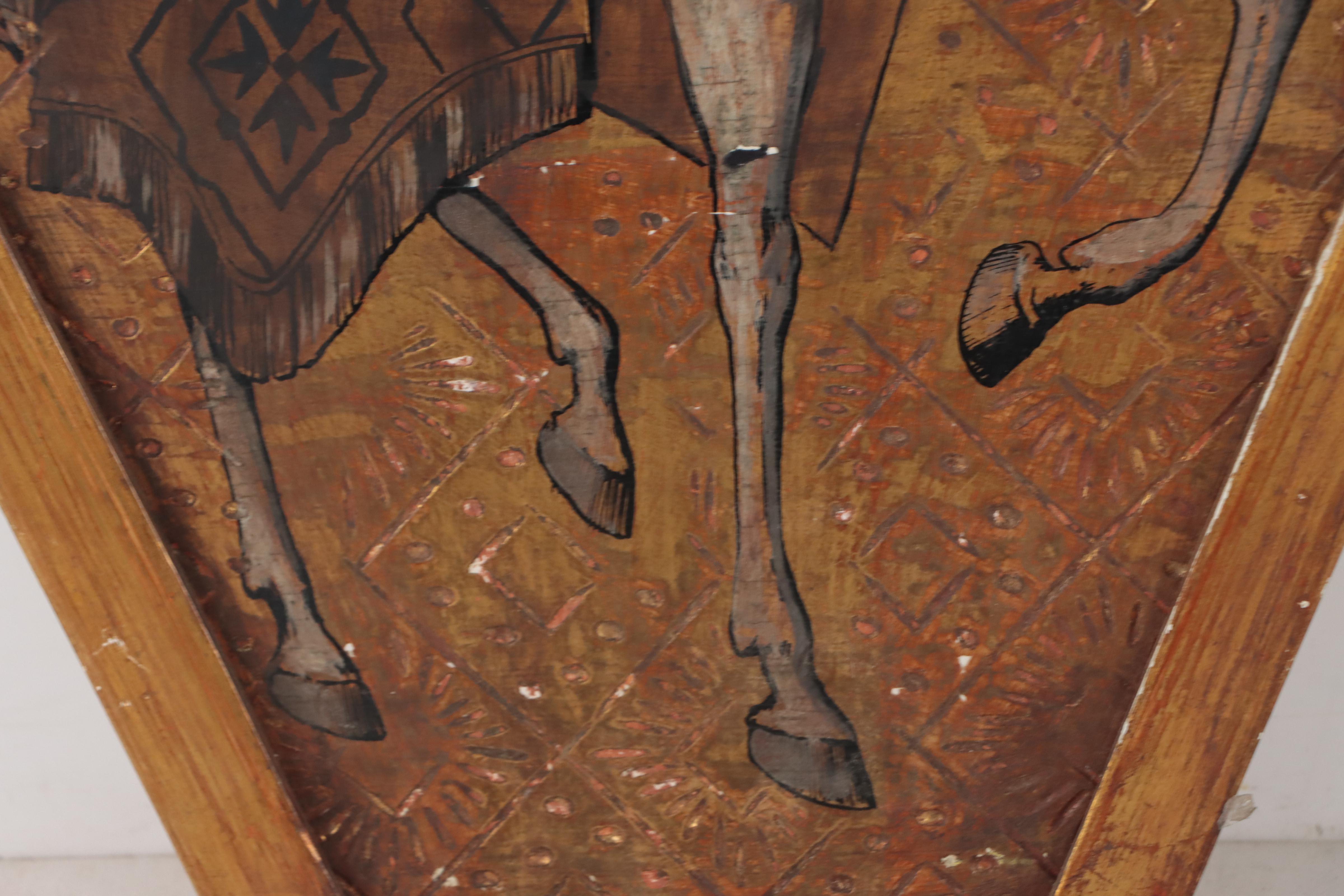 Palladio Italian Renaissance Style Wood Wall Plaques, Mid-20th Century