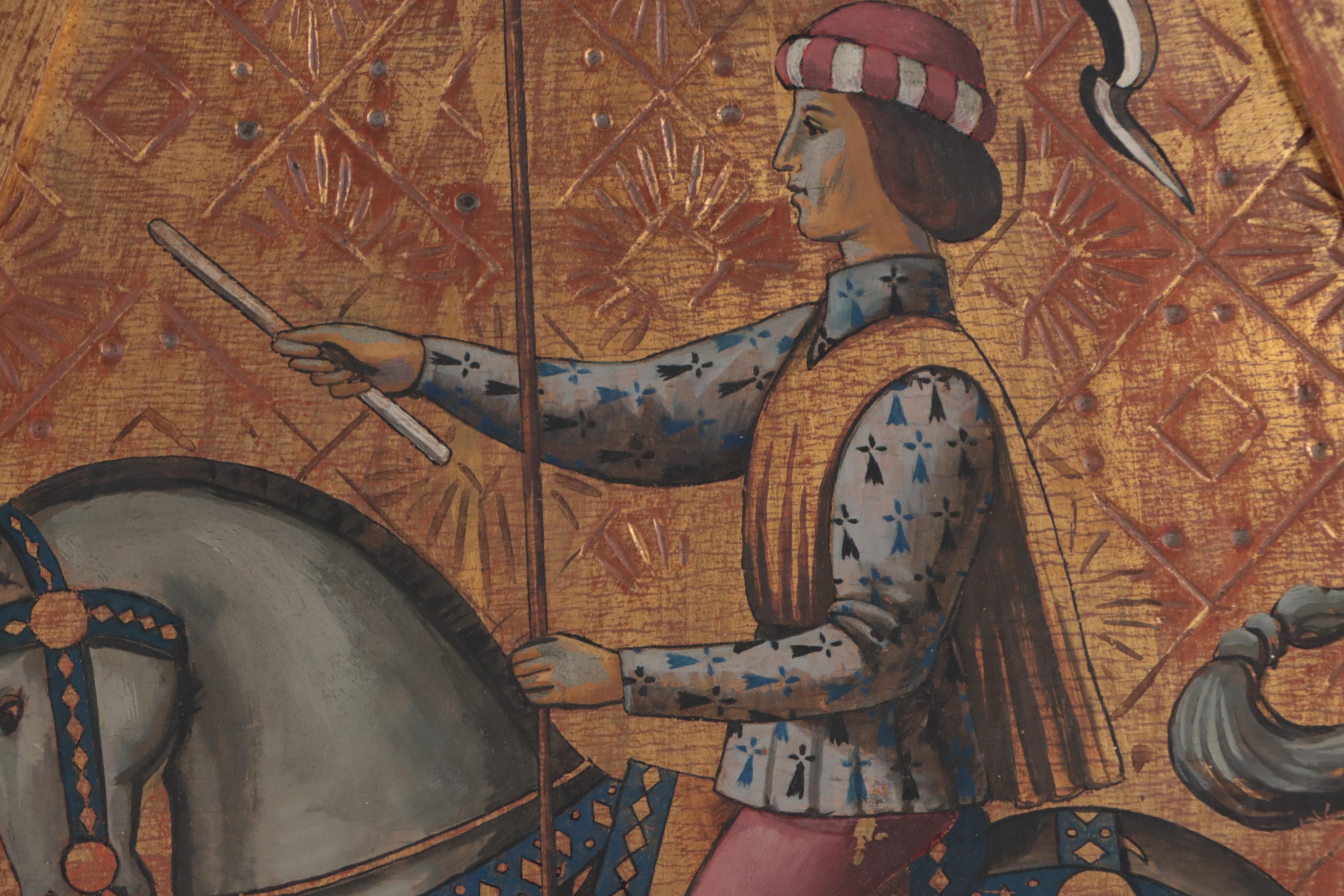 Palladio Italian Renaissance Style Wood Wall Plaques, Mid-20th Century