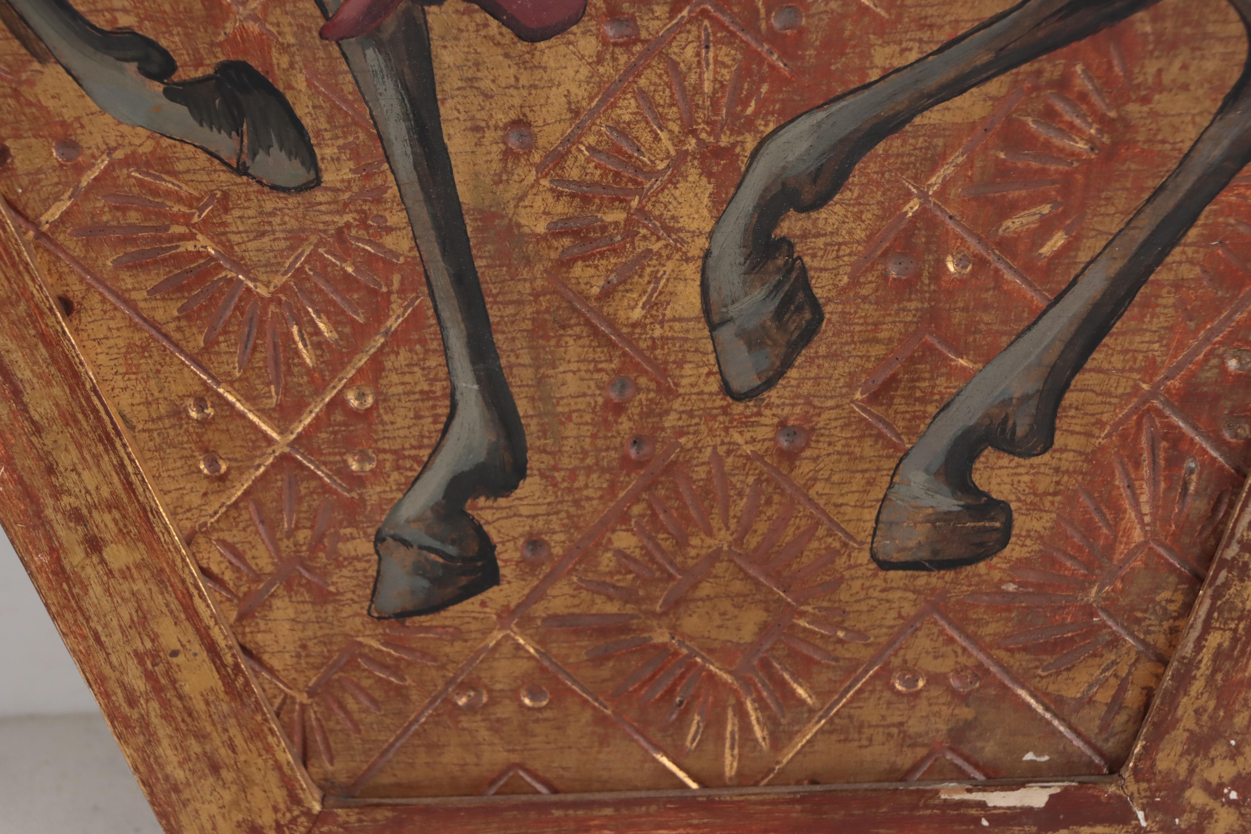 Palladio Italian Renaissance Style Wood Wall Plaques, Mid-20th Century