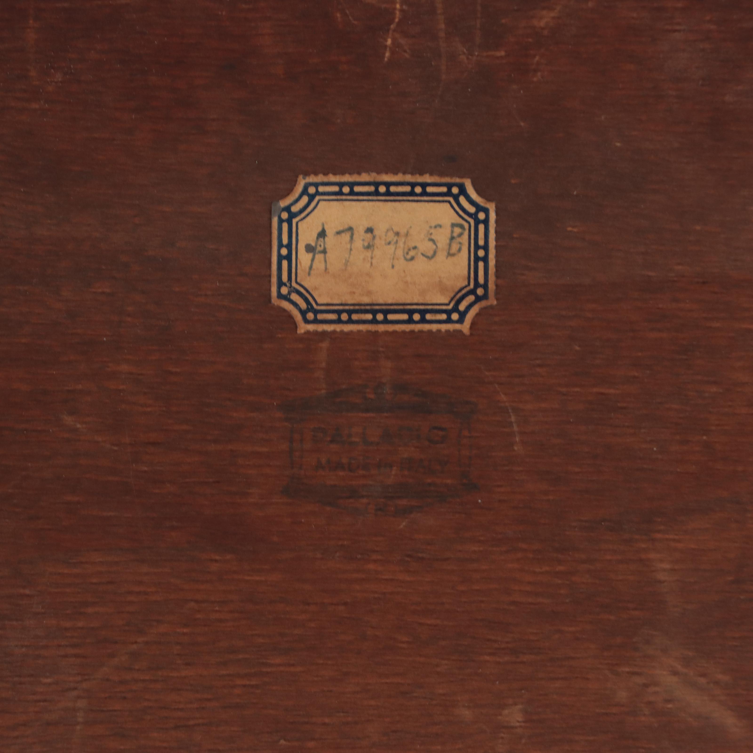 Palladio Italian Renaissance Style Wood Wall Plaques, Mid-20th Century