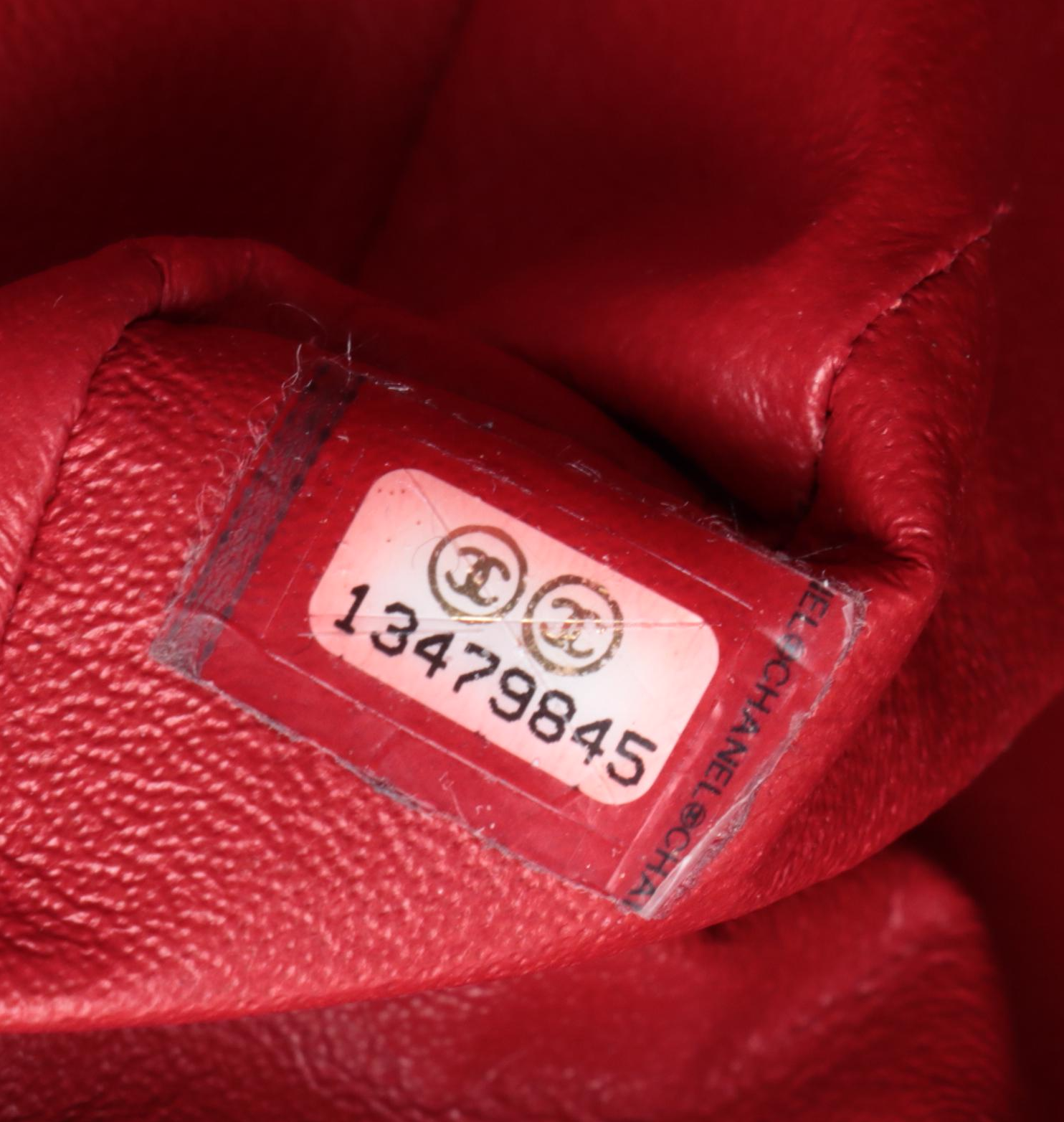 Chanel Classic Flap Quilted Patent Leather Shoulder Bag