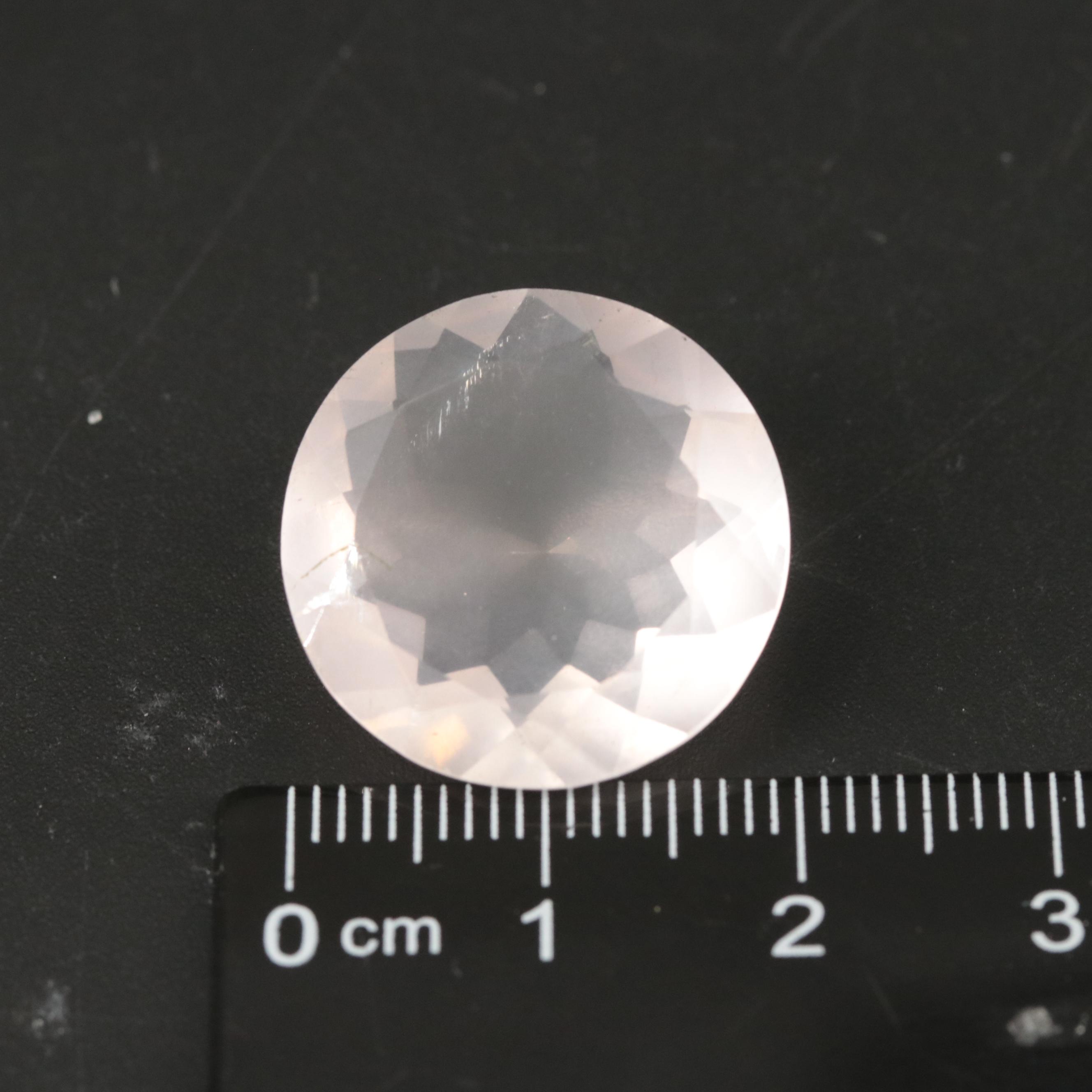 Loose 17.93 CT Rose Quartz