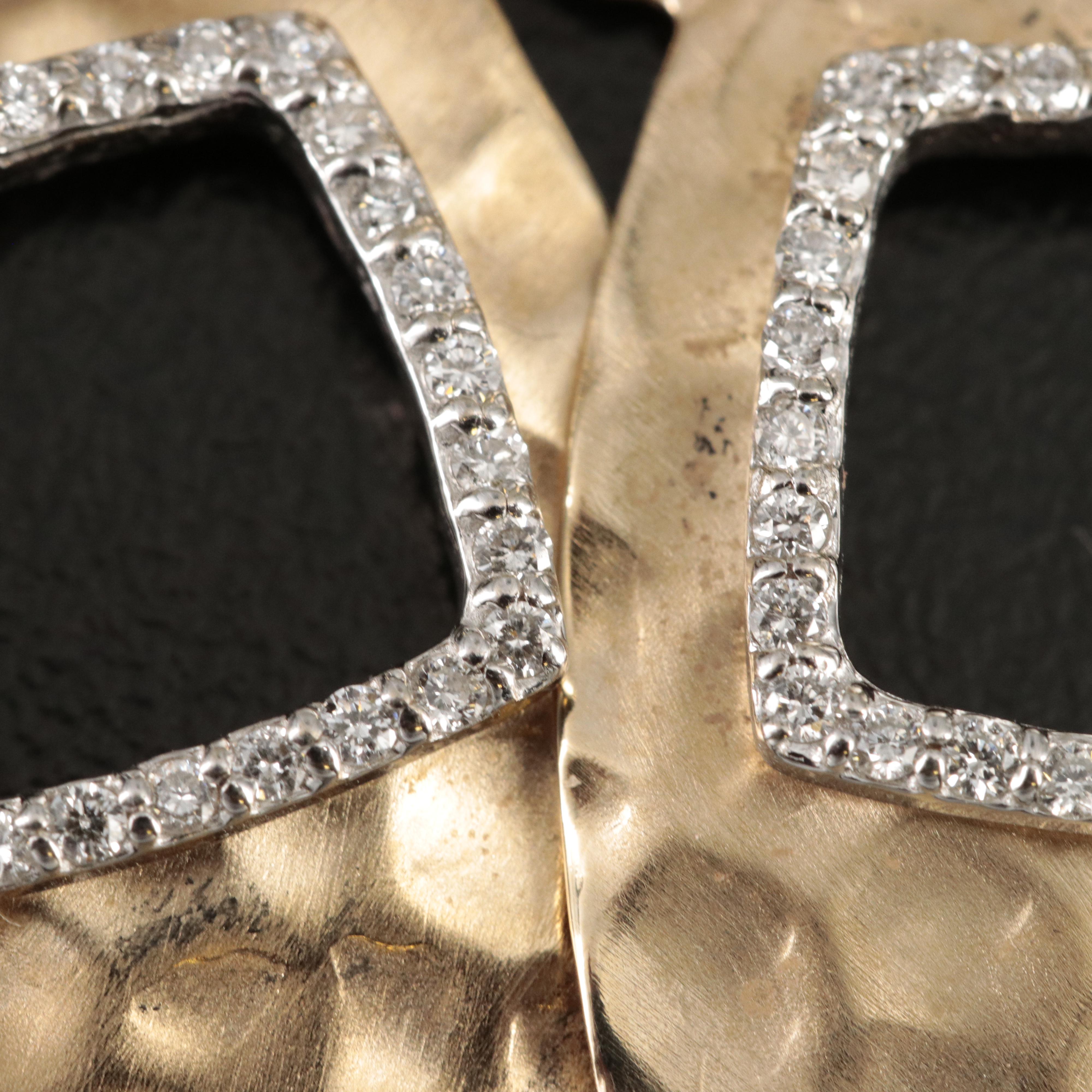 14K 0.39 CTW Diamond Earrings