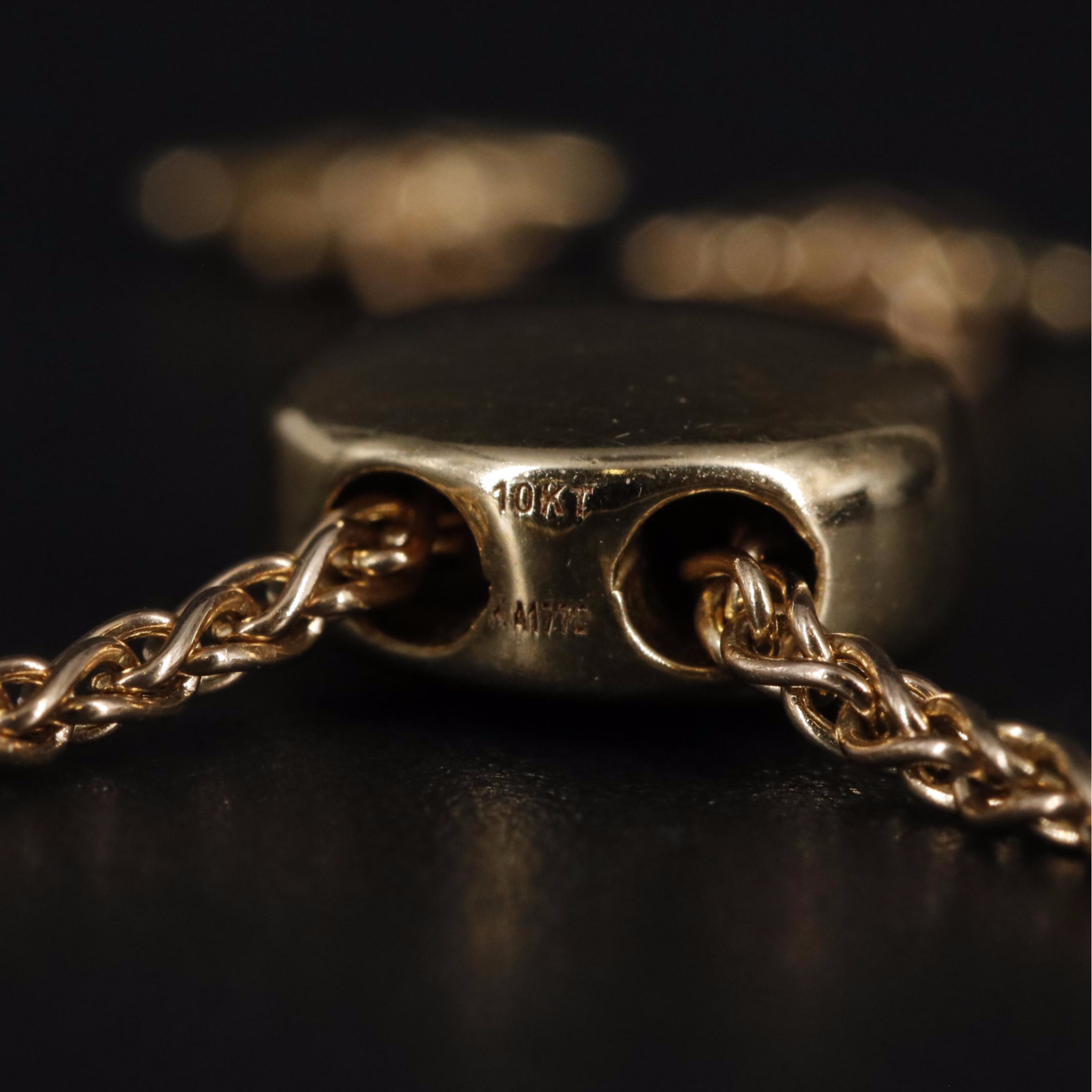 10K 0.26 CTW Diamond Star Chain Slide Bracelet