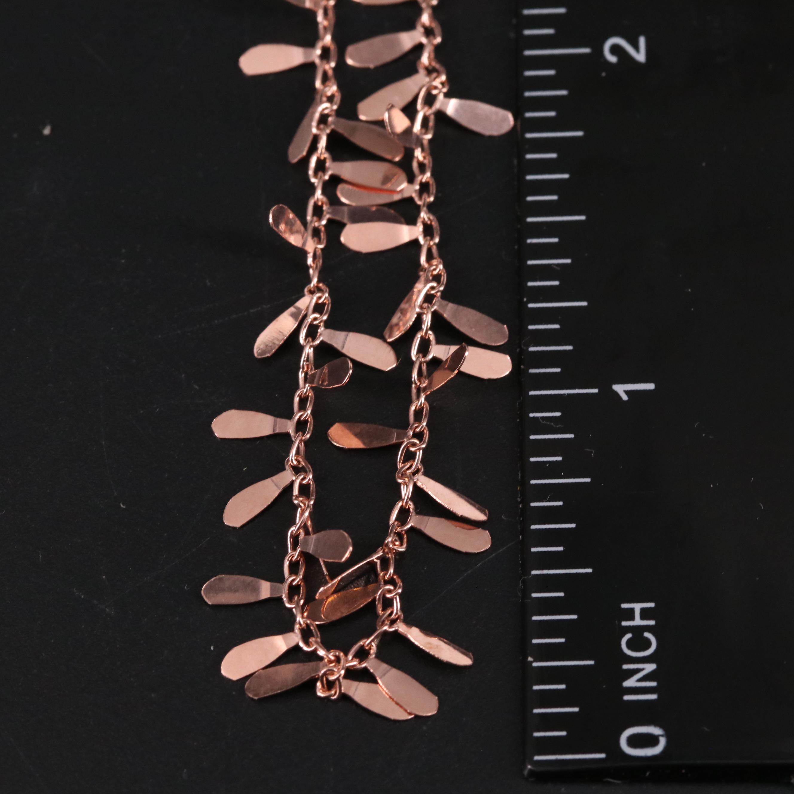 Italian 14K Rose Gold Necklace