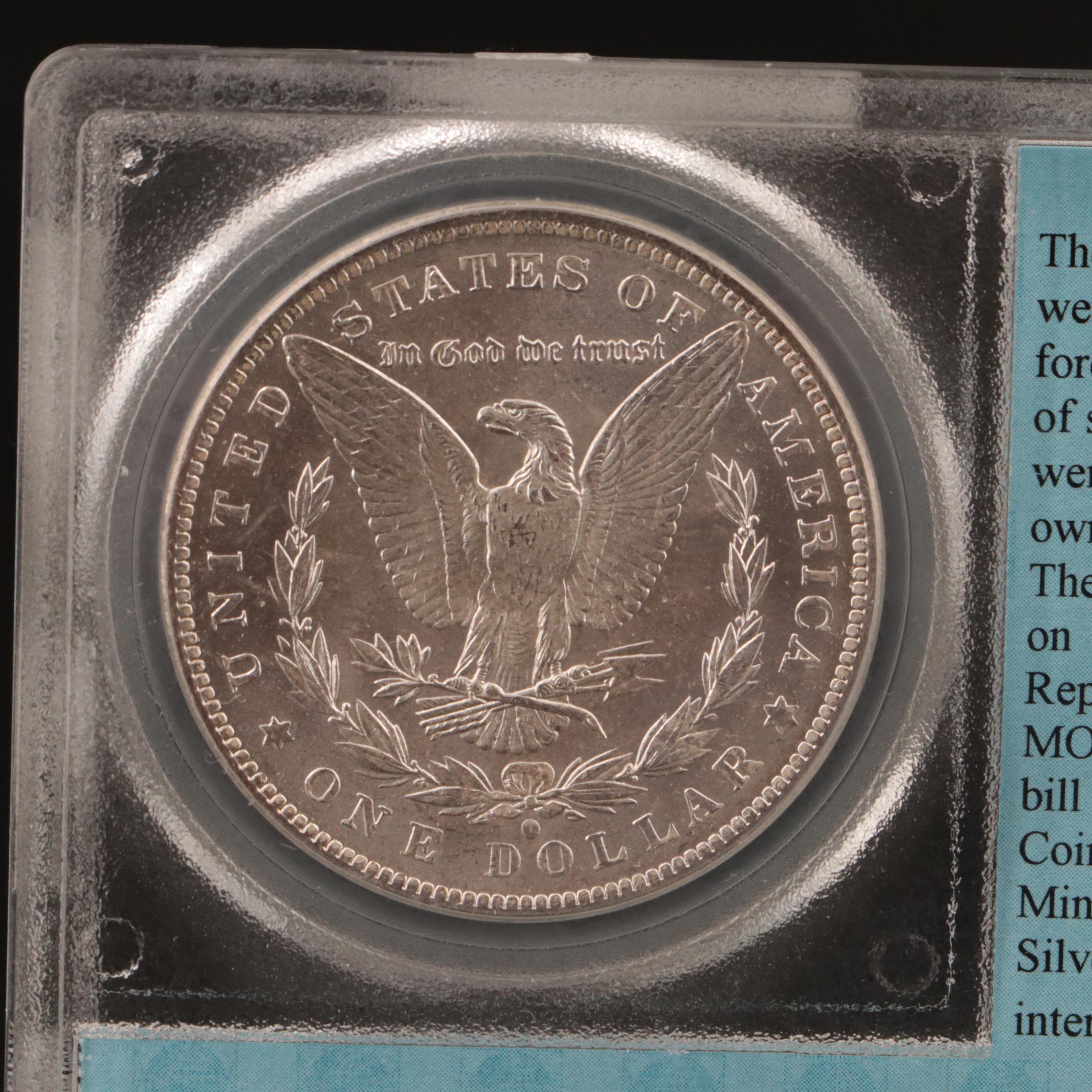 Uncirculated 1884-O Morgan Silver Dollar