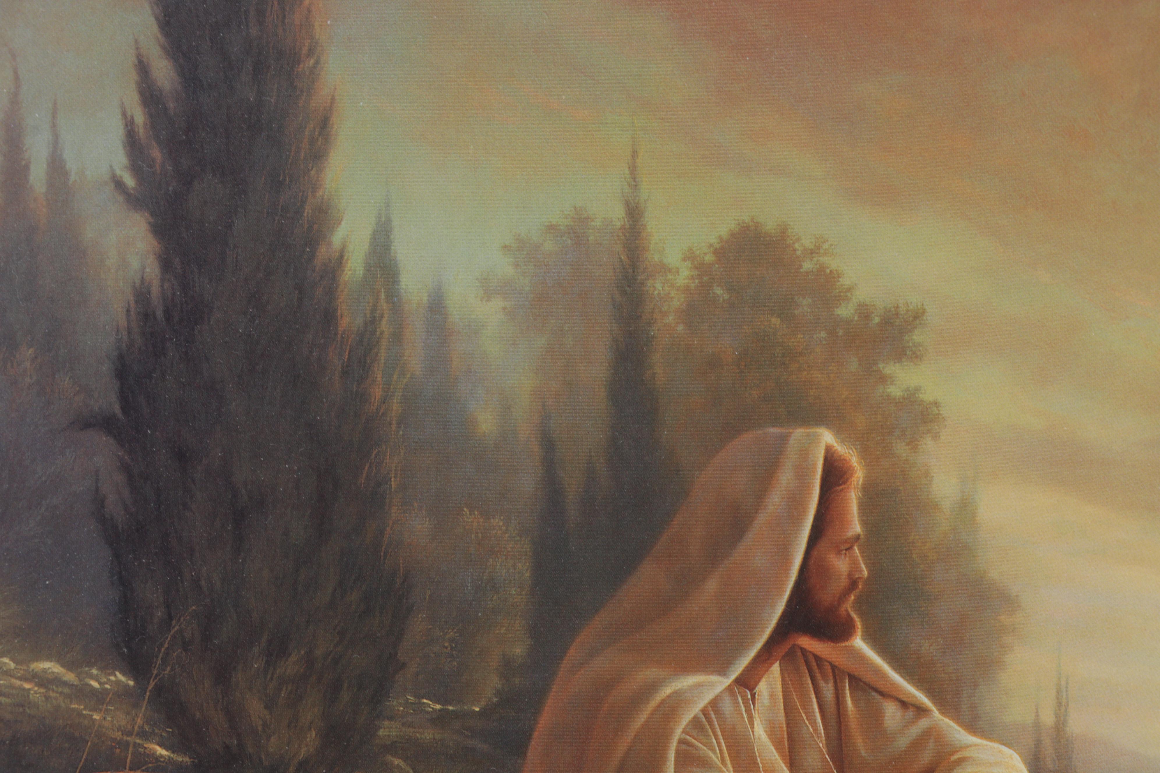 Offset Lithograph After Greg Olsen "O Jerusalem," Circa 2000