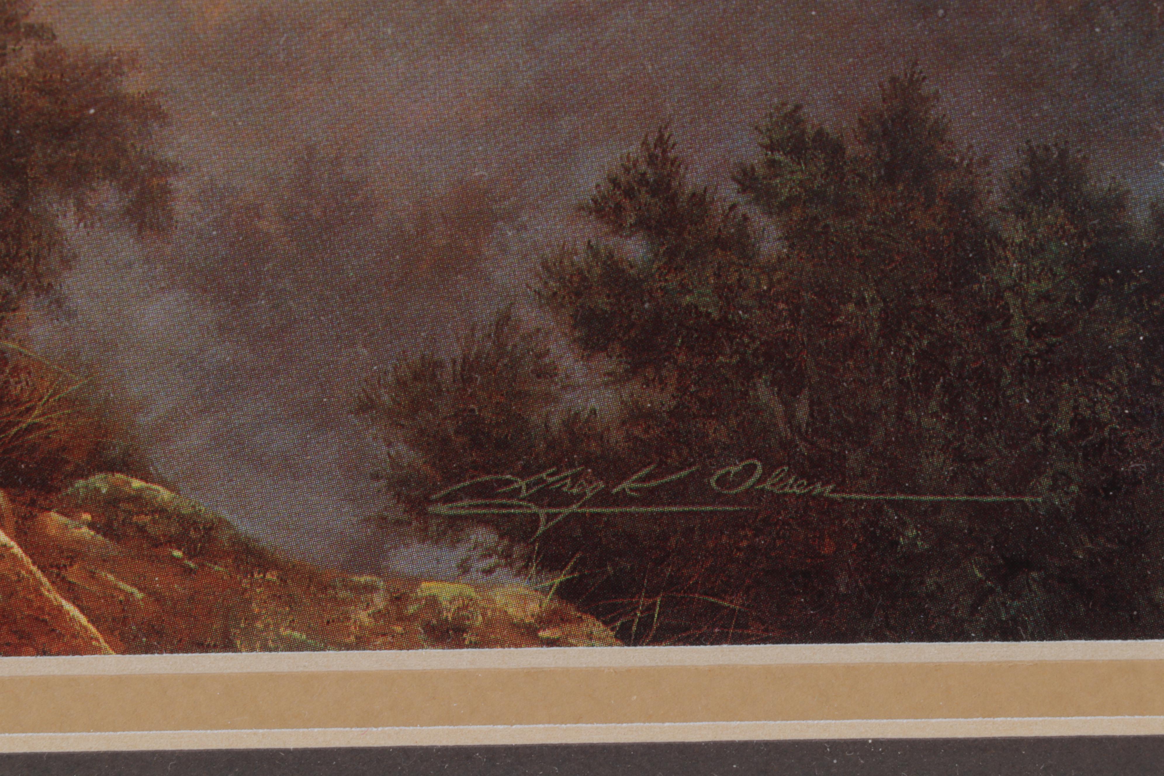 Offset Lithograph After Greg Olsen "O Jerusalem," Circa 2000