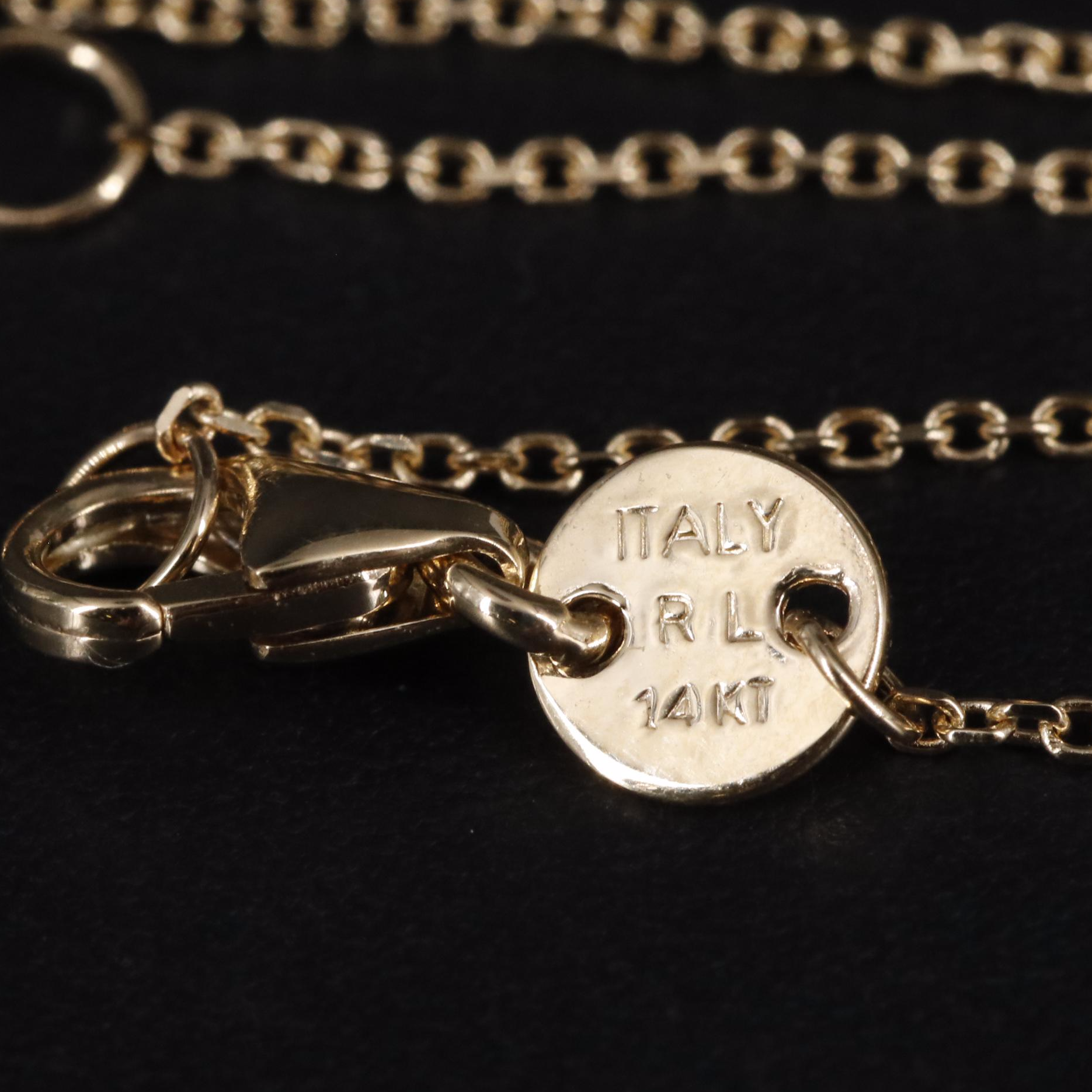 14K Pendant Necklace