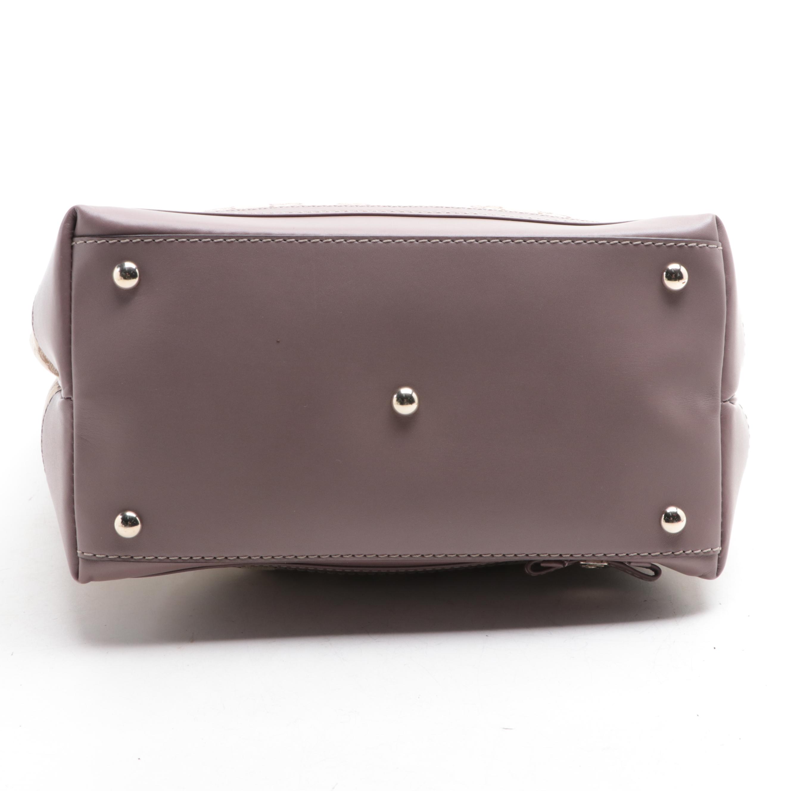 Gucci Mayfair Hobo Bag in GG Canvas and Leather Trim