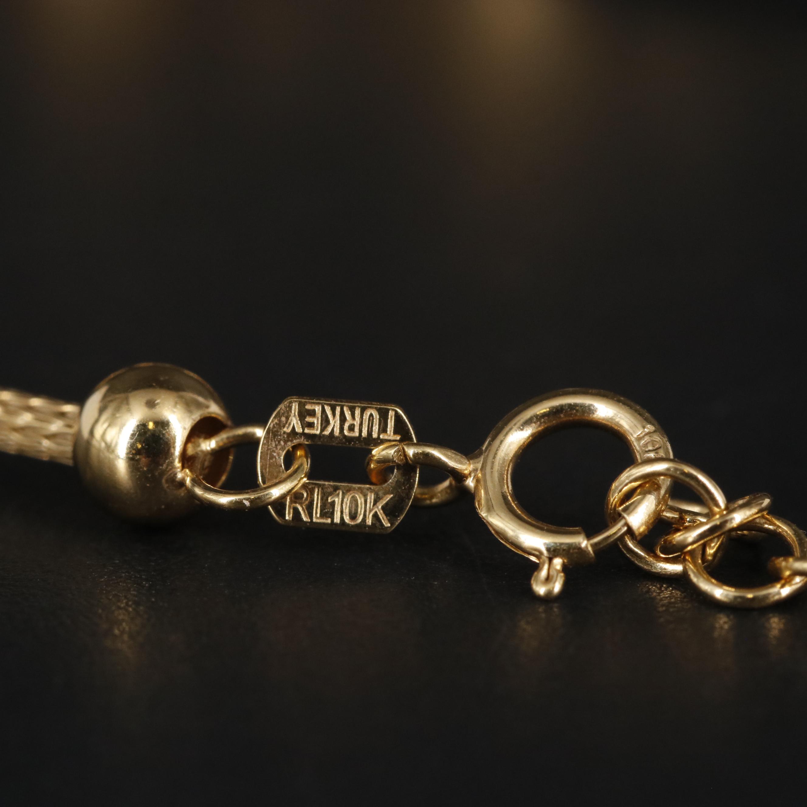 10K Mariner Mesh Bracelet