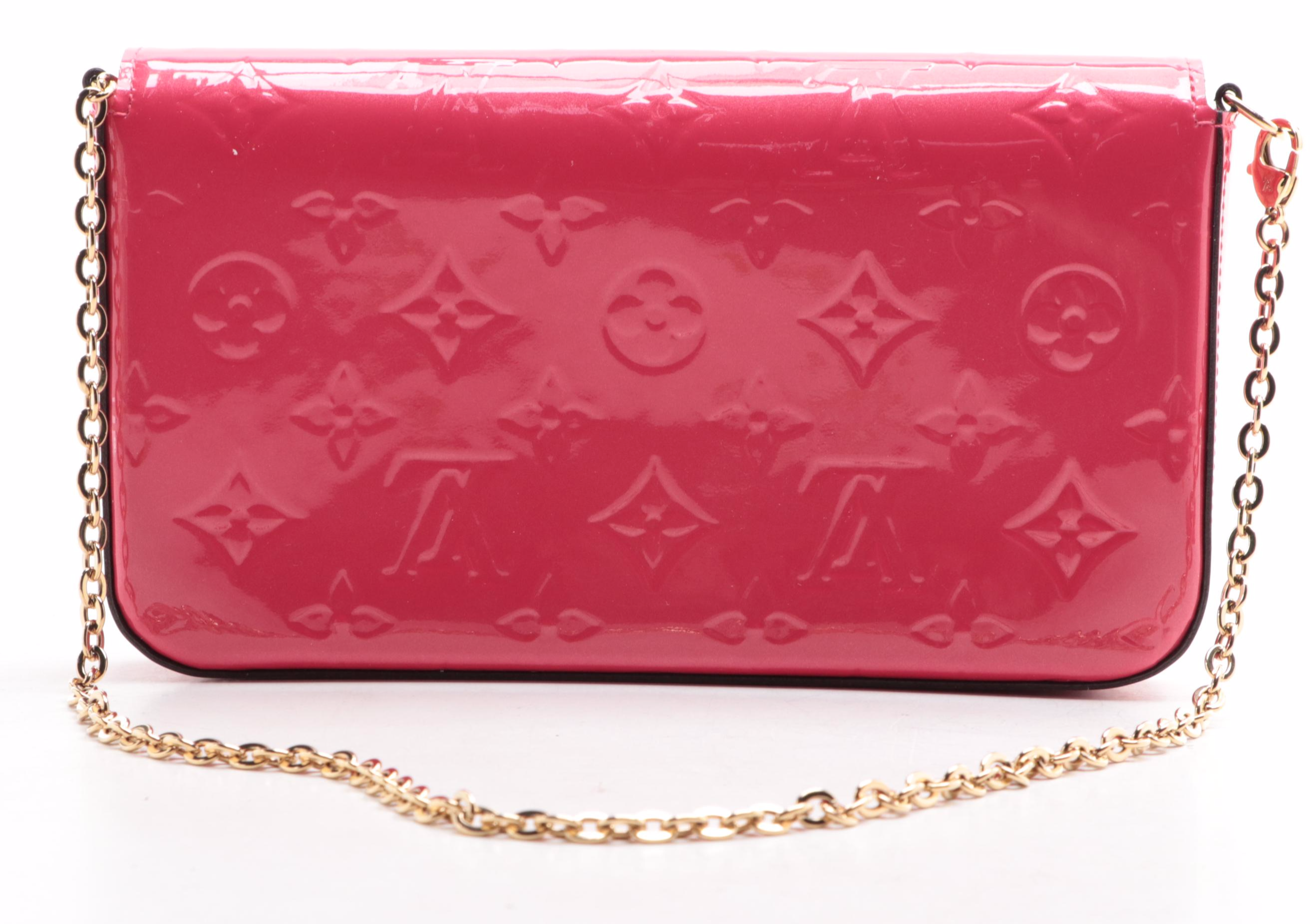 Louis Vuitton Félicie Pochette in Monogram Vernis Leather