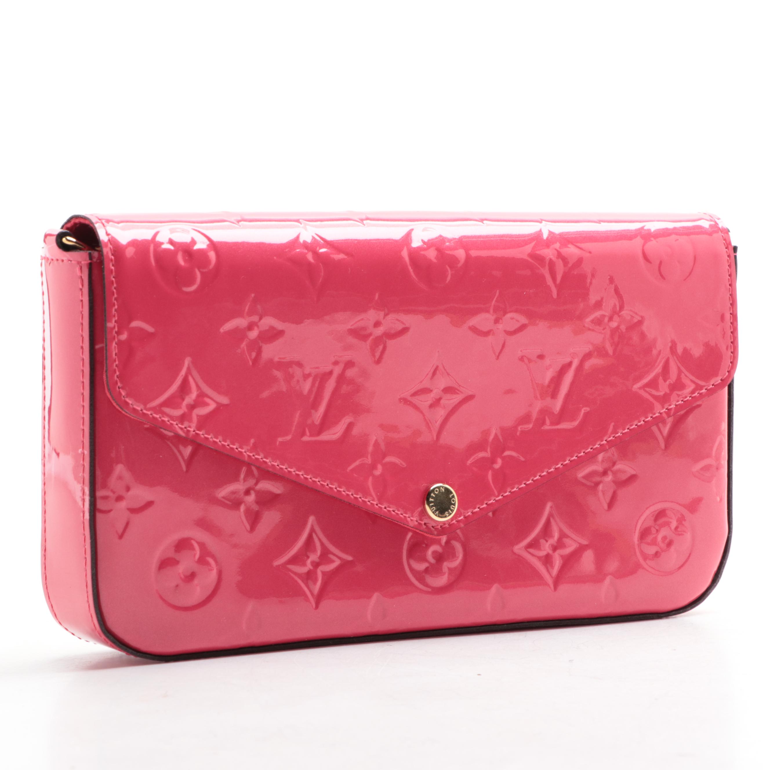 Louis Vuitton Félicie Pochette in Monogram Vernis Leather