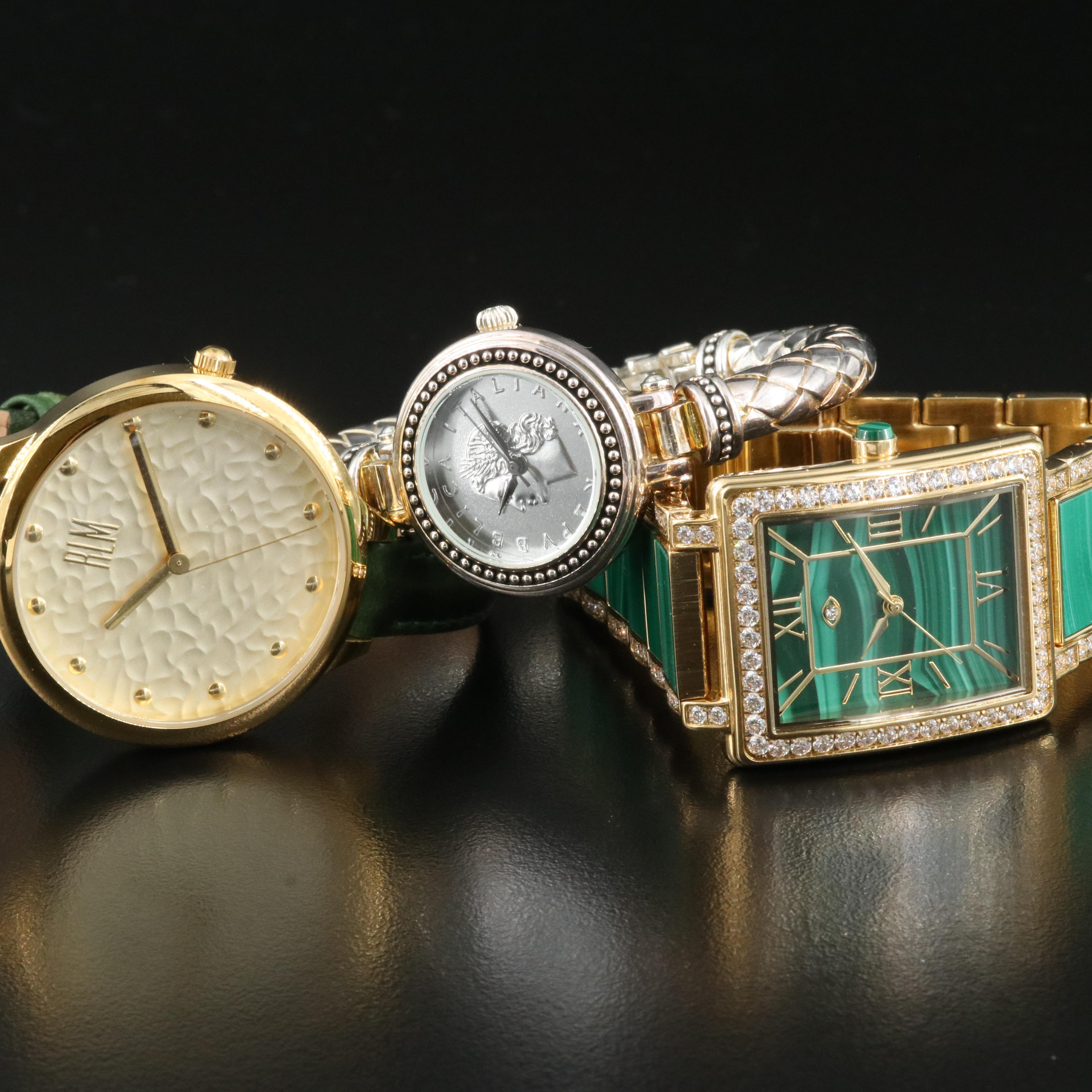Three Quartz Fashion Watches