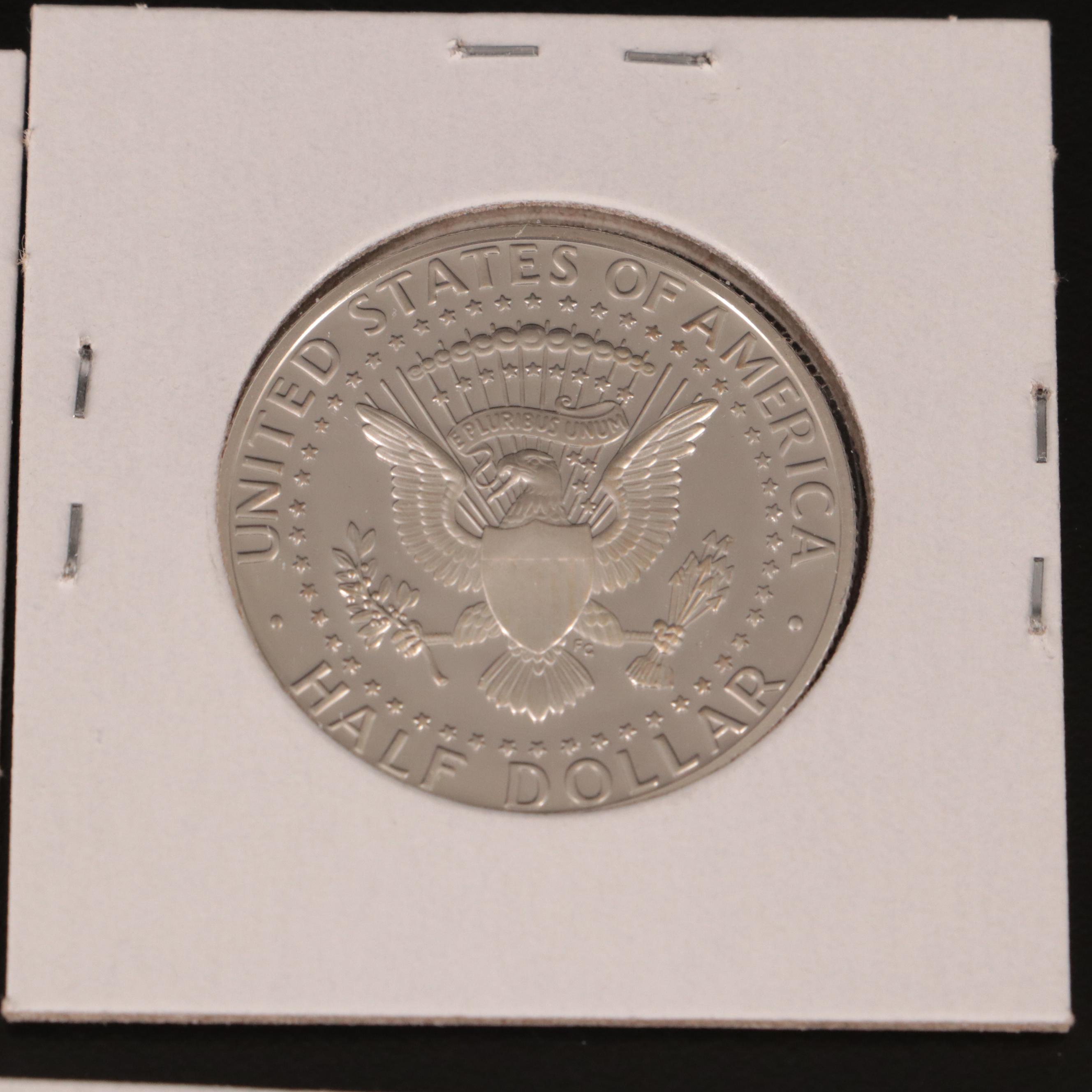 Twenty-Three Kennedy Silver Proof Half Dollars, 1992-S to 2014-S