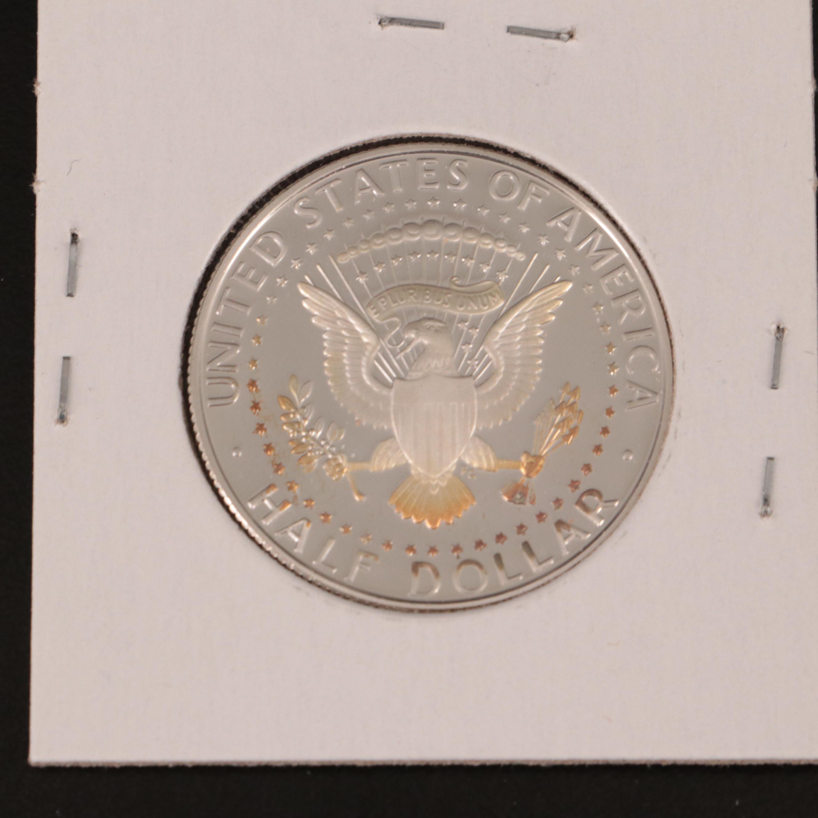 Twenty-Three Kennedy Silver Proof Half Dollars, 1992-S to 2014-S