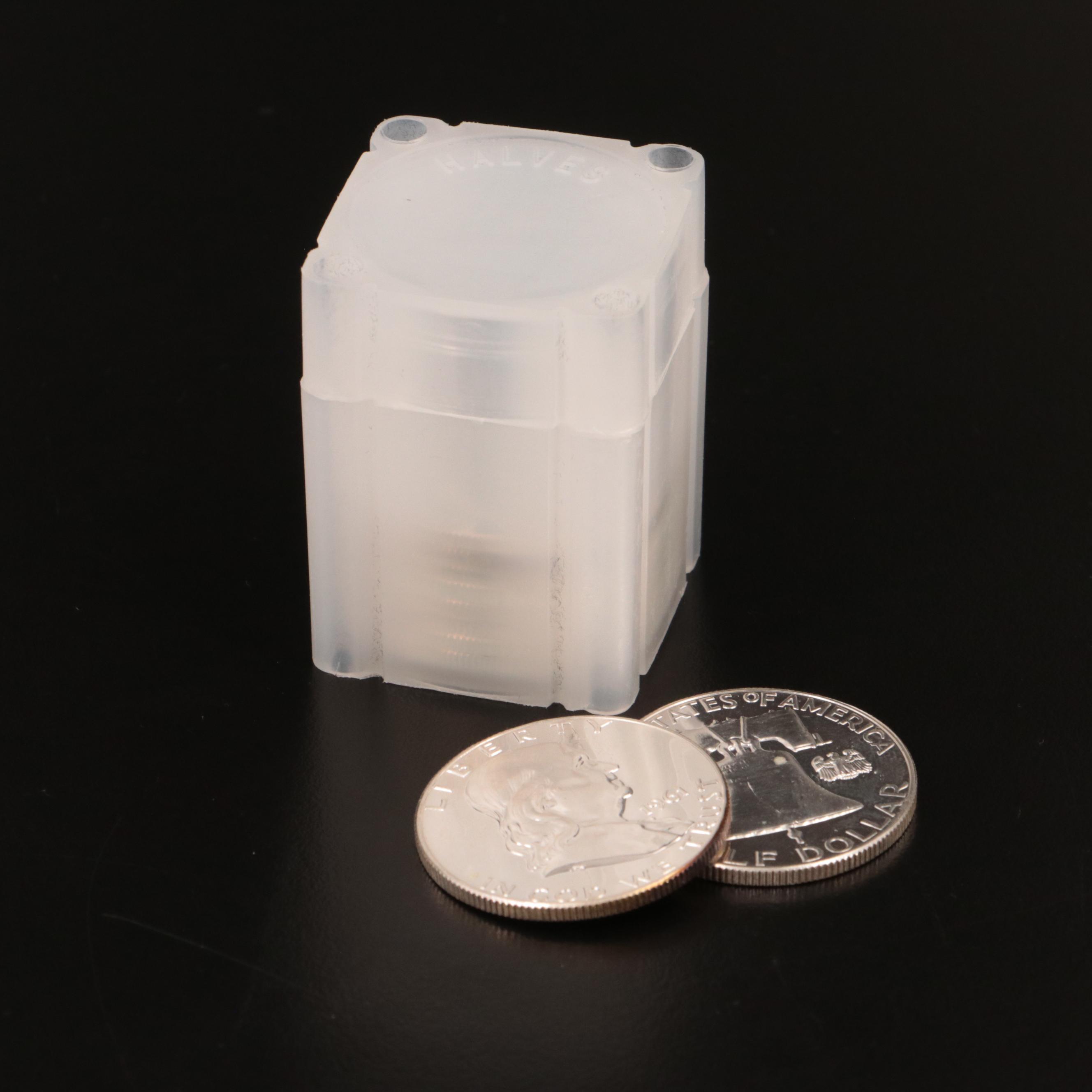 Ten 1960 and 1961 Proof Franklin Half Dollars