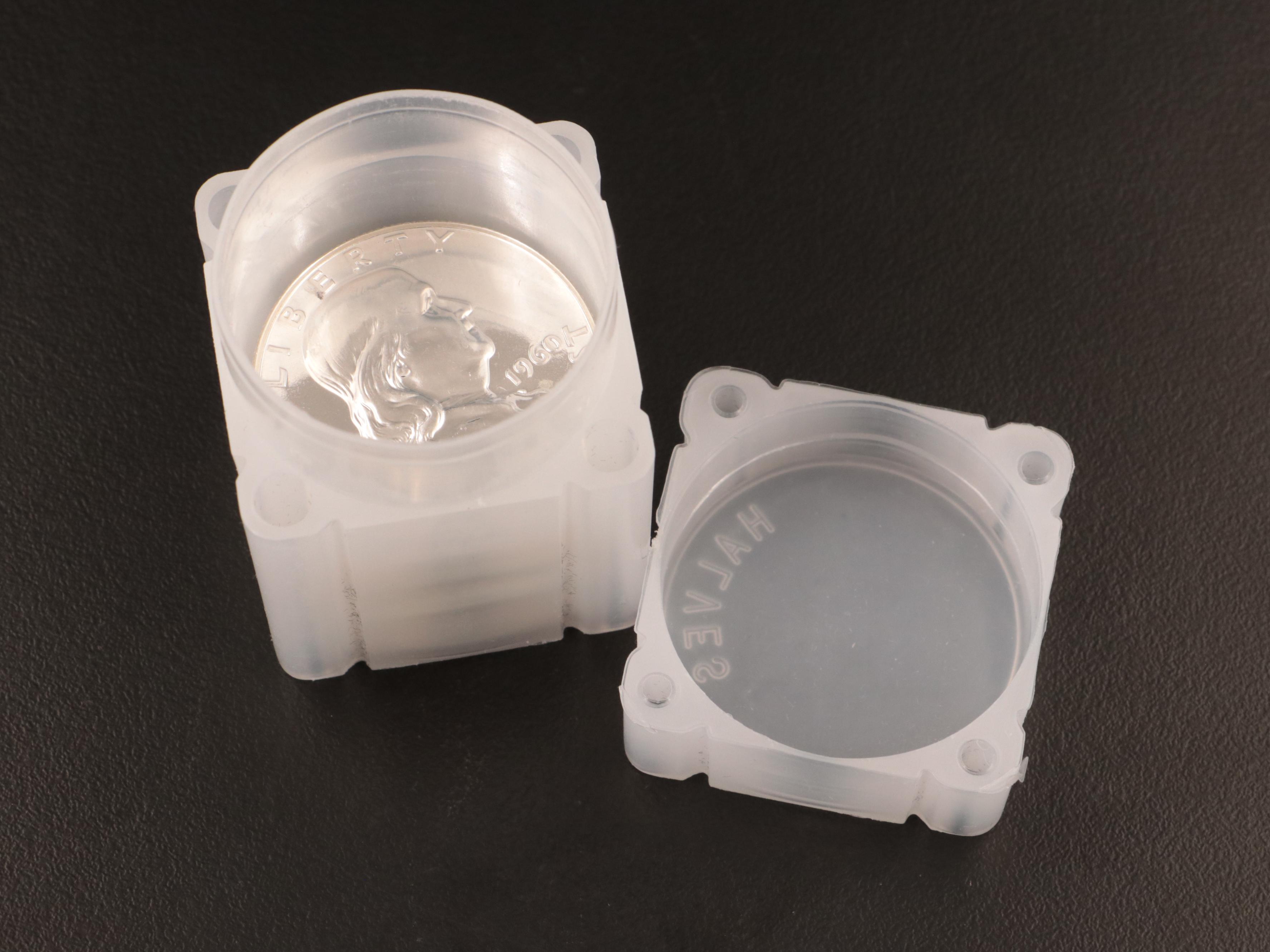 Ten 1960 and 1961 Proof Franklin Half Dollars