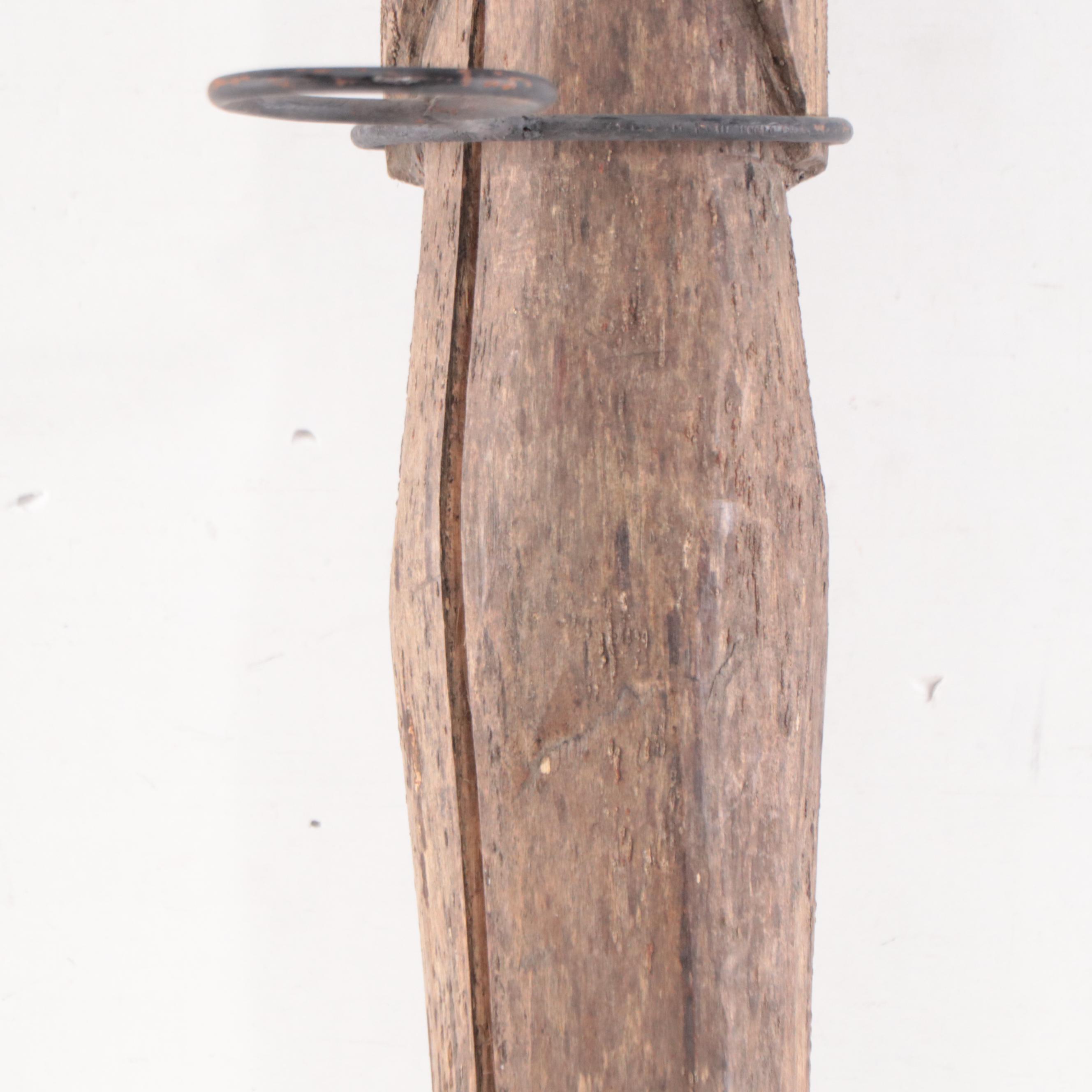 Igorot Hand-Carved Wooden Votive Holder, Philippines
