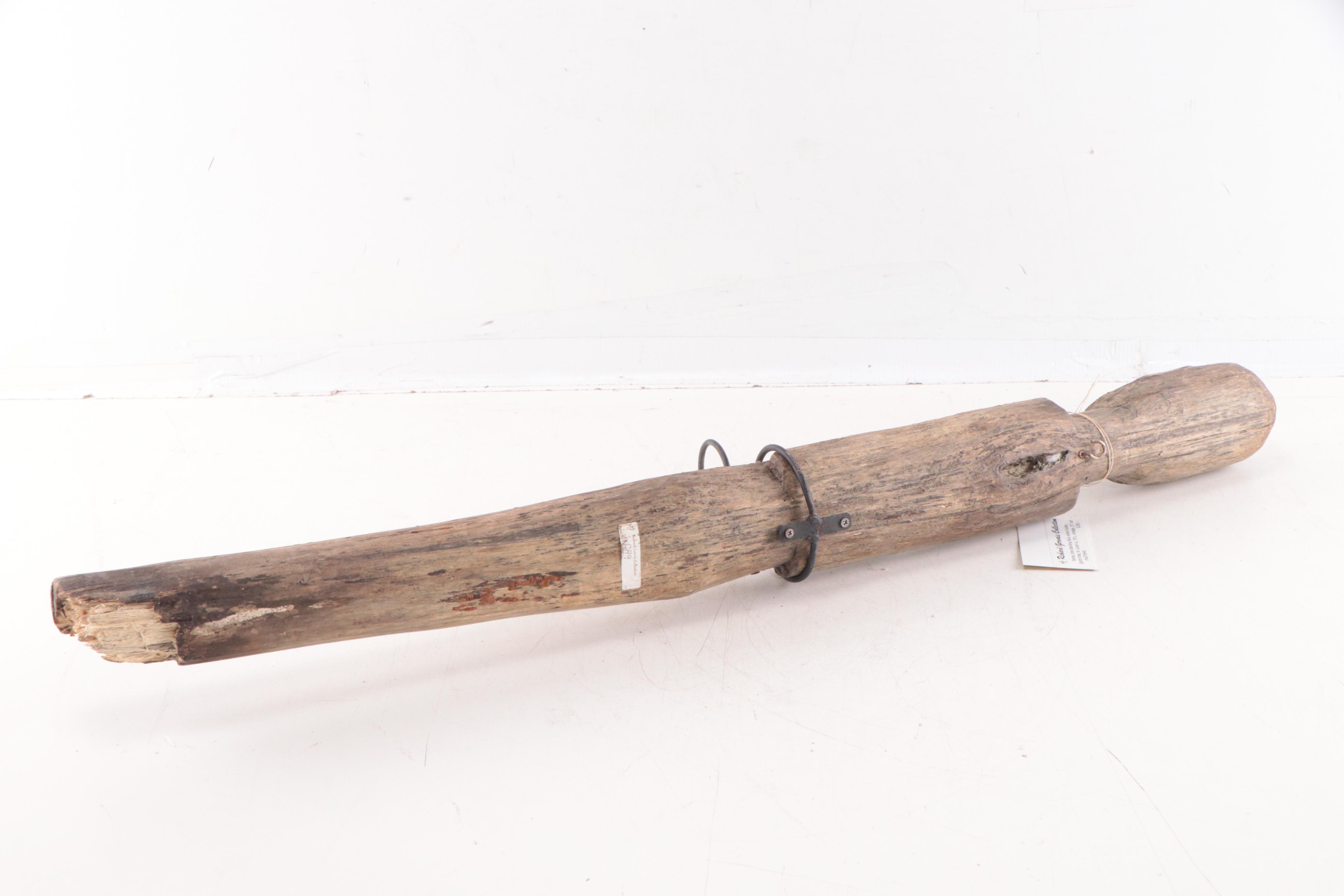 Igorot Hand-Carved Wooden Votive Holder, Philippines