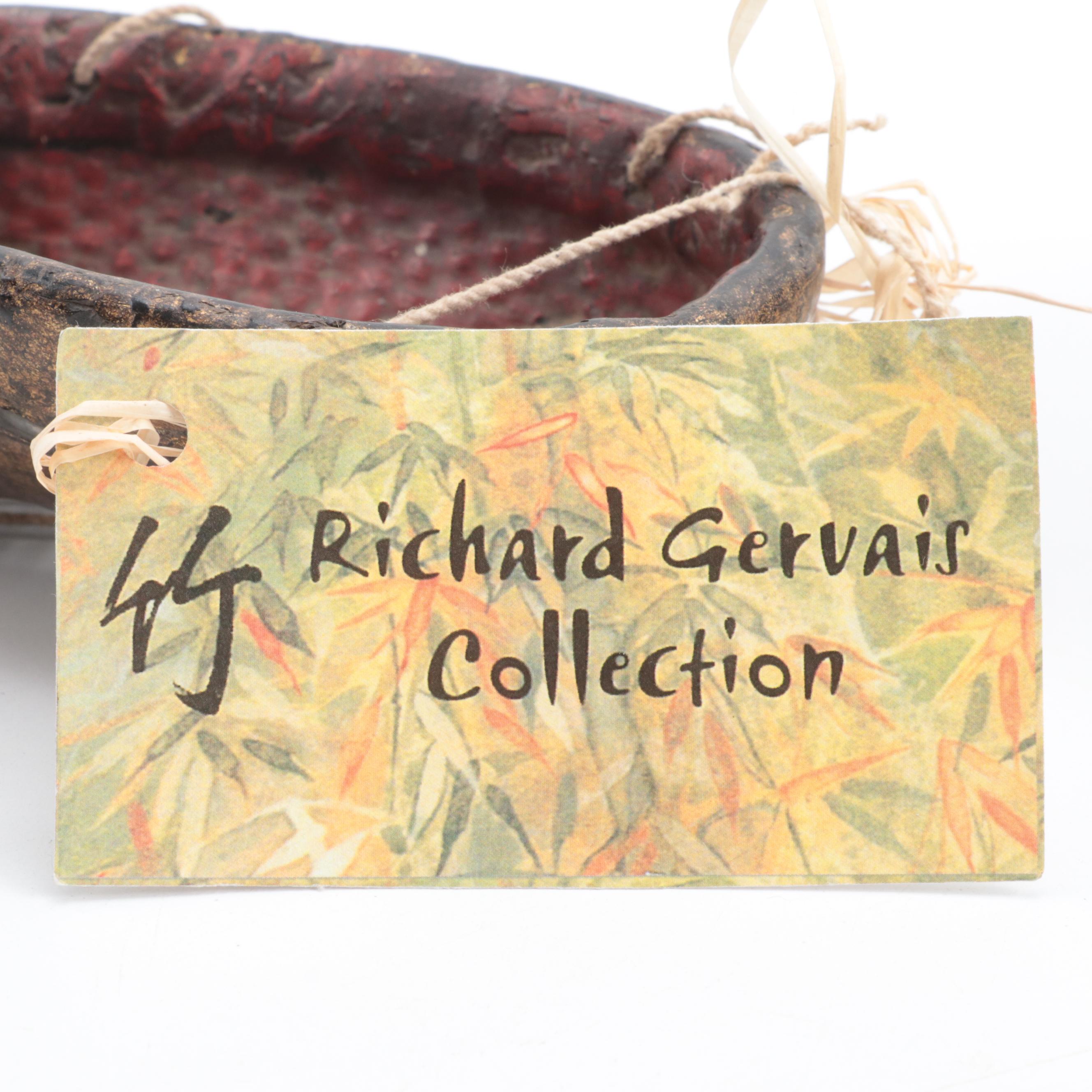 Indonesian Bamboo Box with Burmese Bamboo Woven Basket and Black Lacquer Box