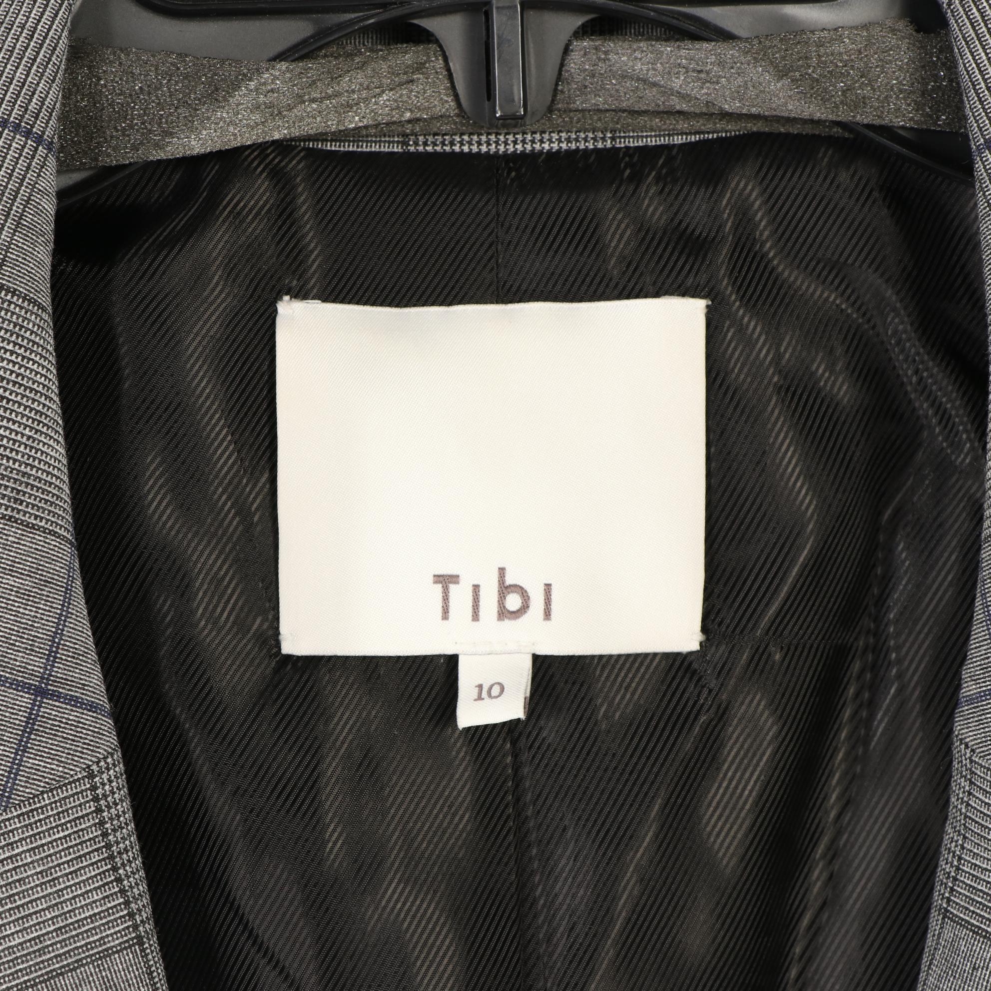 Tibi Boyfriend Jacket, Style Straight Pants, and Joe's Wide Raw Hem Kicker Jeans