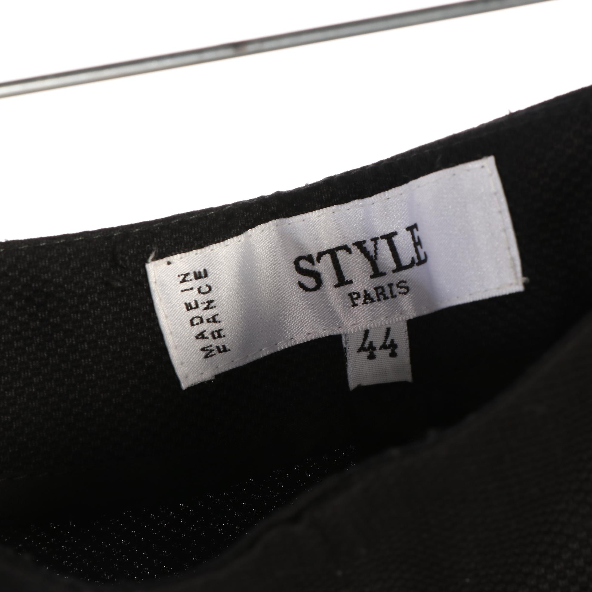 Tibi Boyfriend Jacket, Style Straight Pants, and Joe's Wide Raw Hem Kicker Jeans