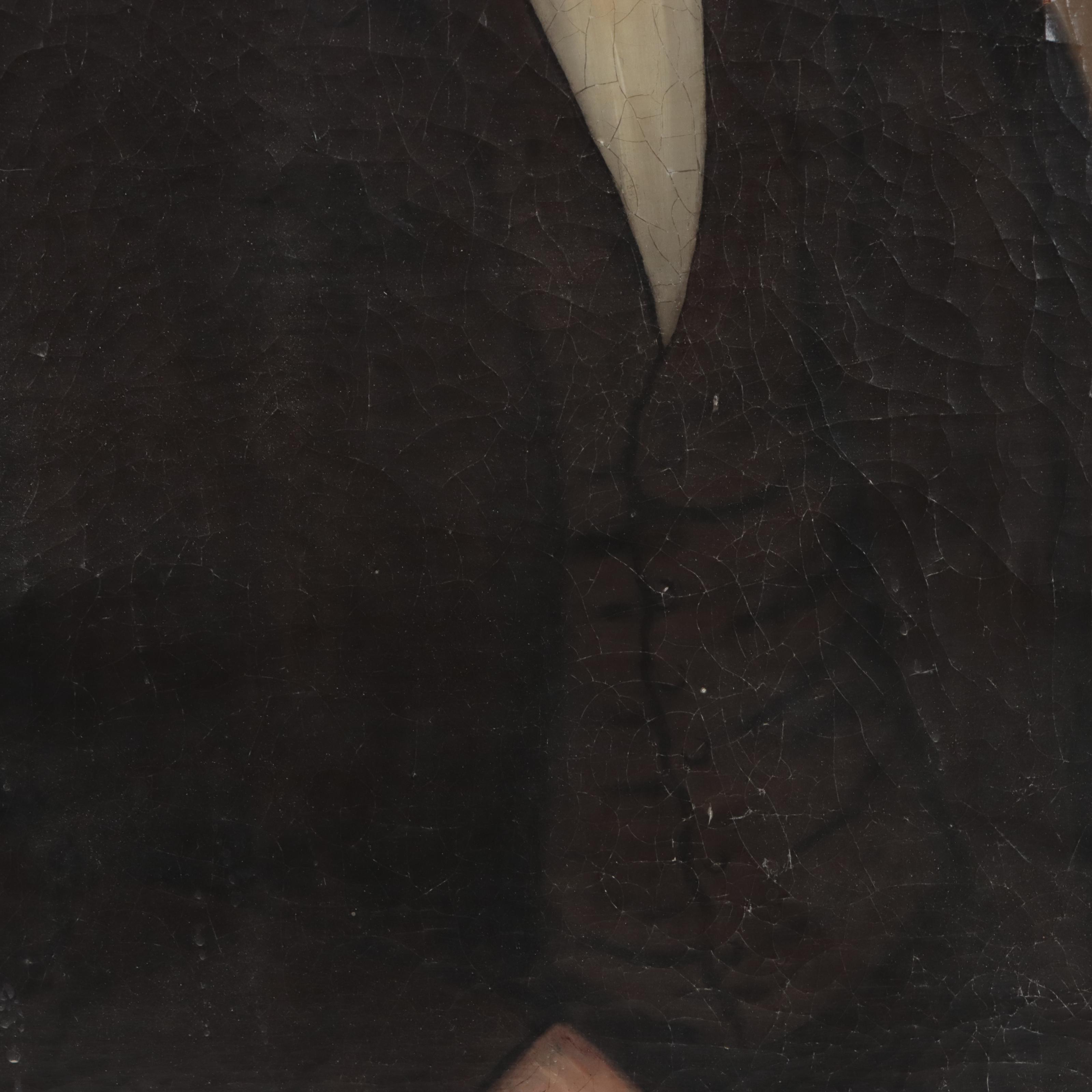 American or French School Oil Portrait of a Gentleman, Early 19th Century