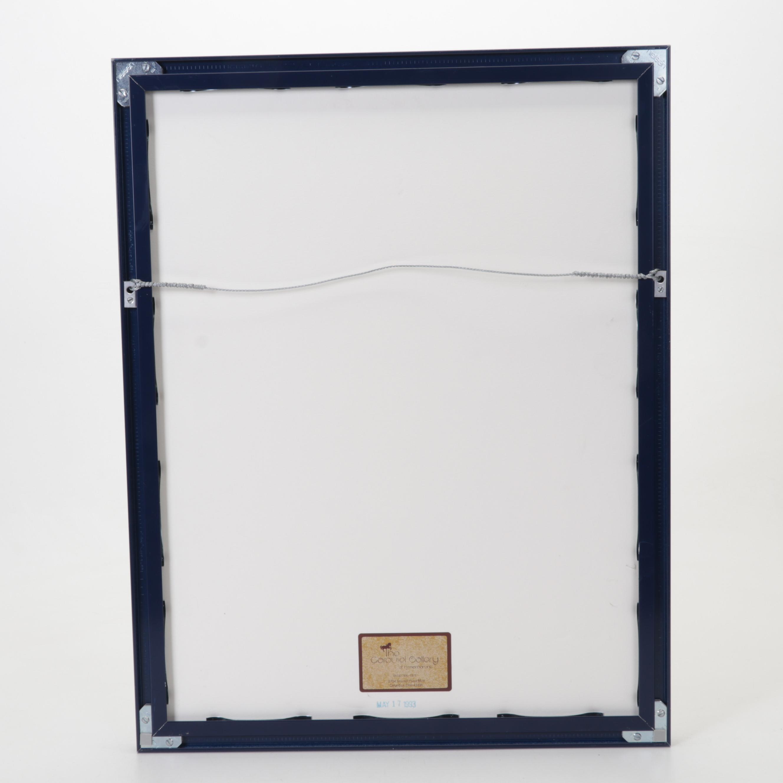 DC Comics Ink Drawing Draft Featuring Superman, Circa 1993