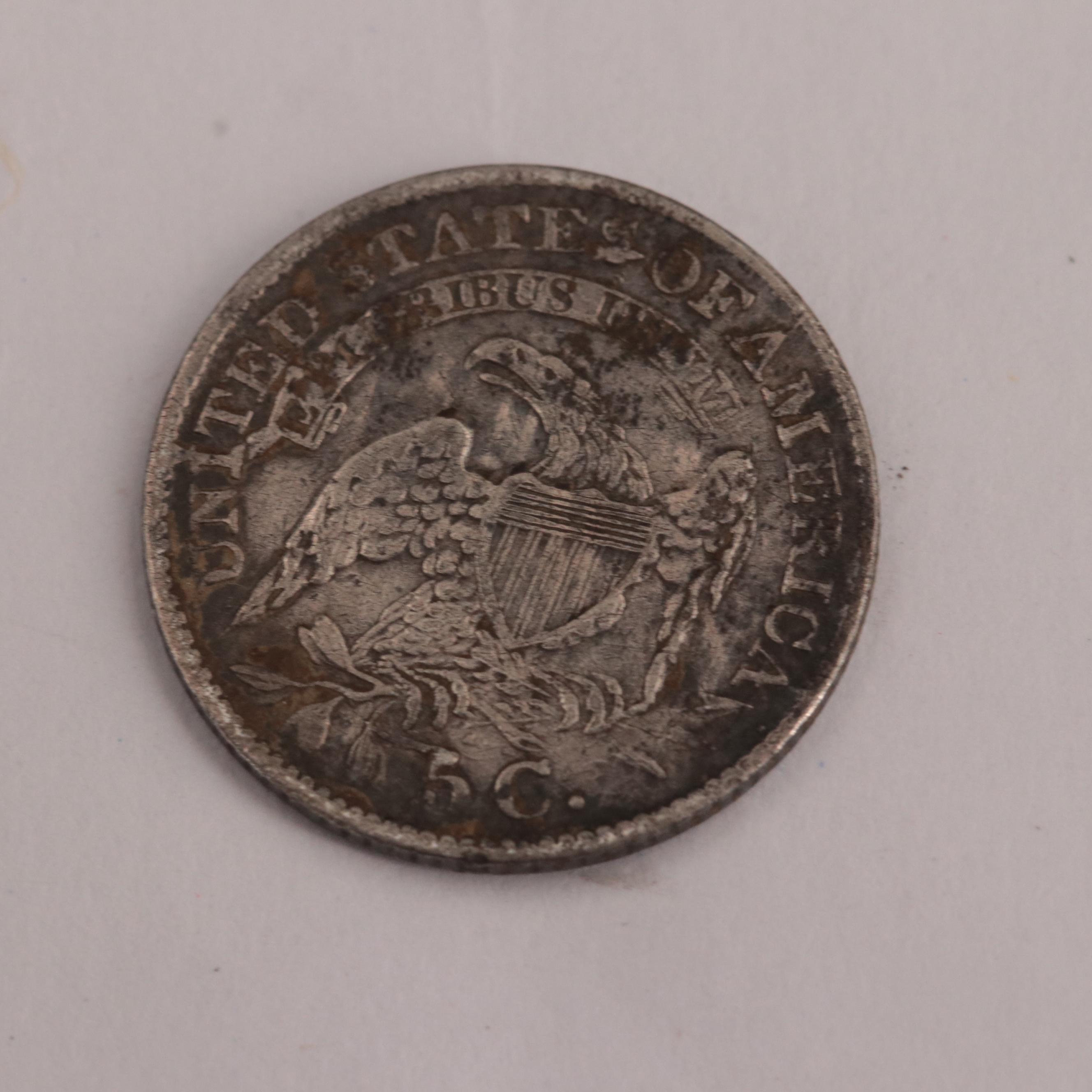 1835 Capped Bust Half Dime