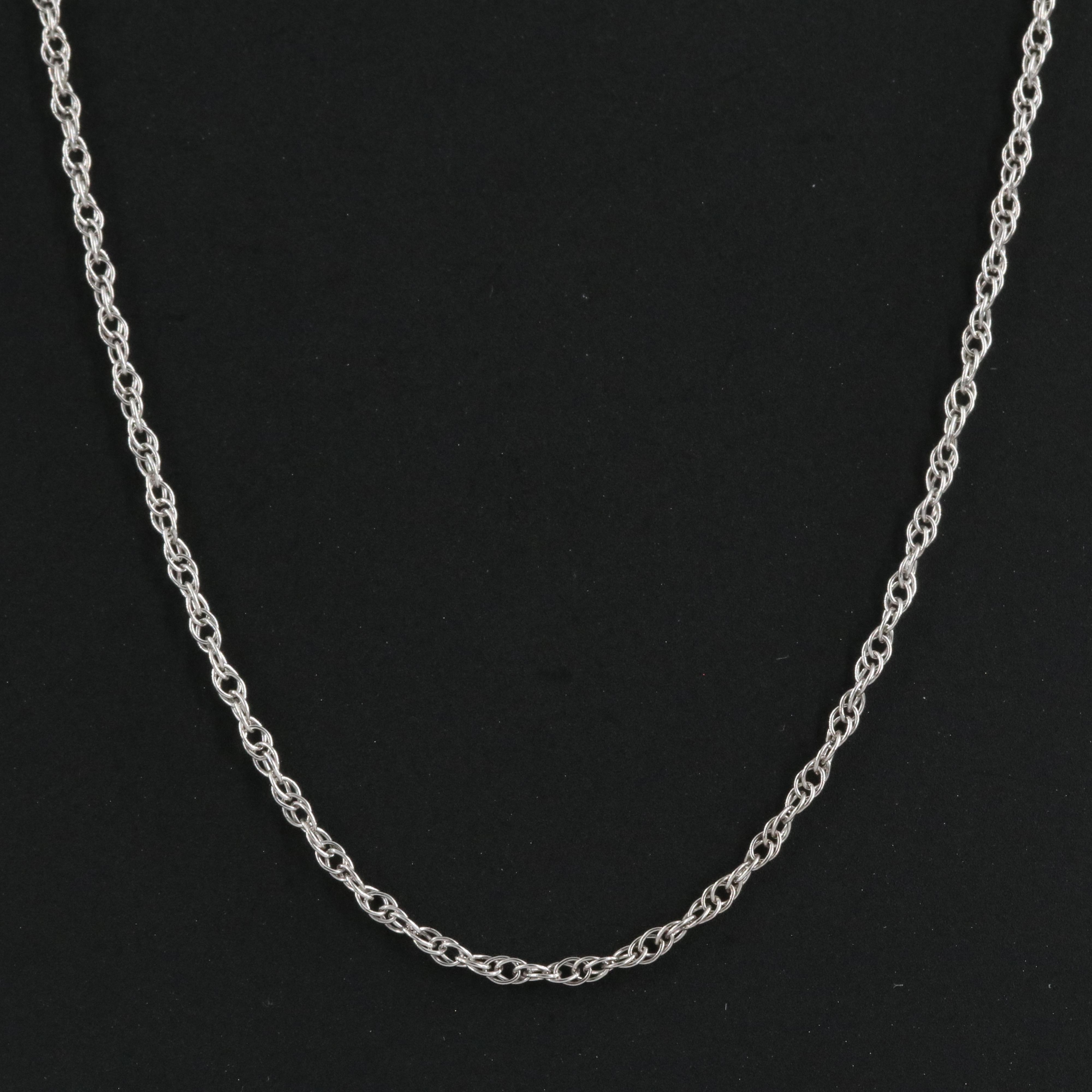 14K Rope Chain Necklace