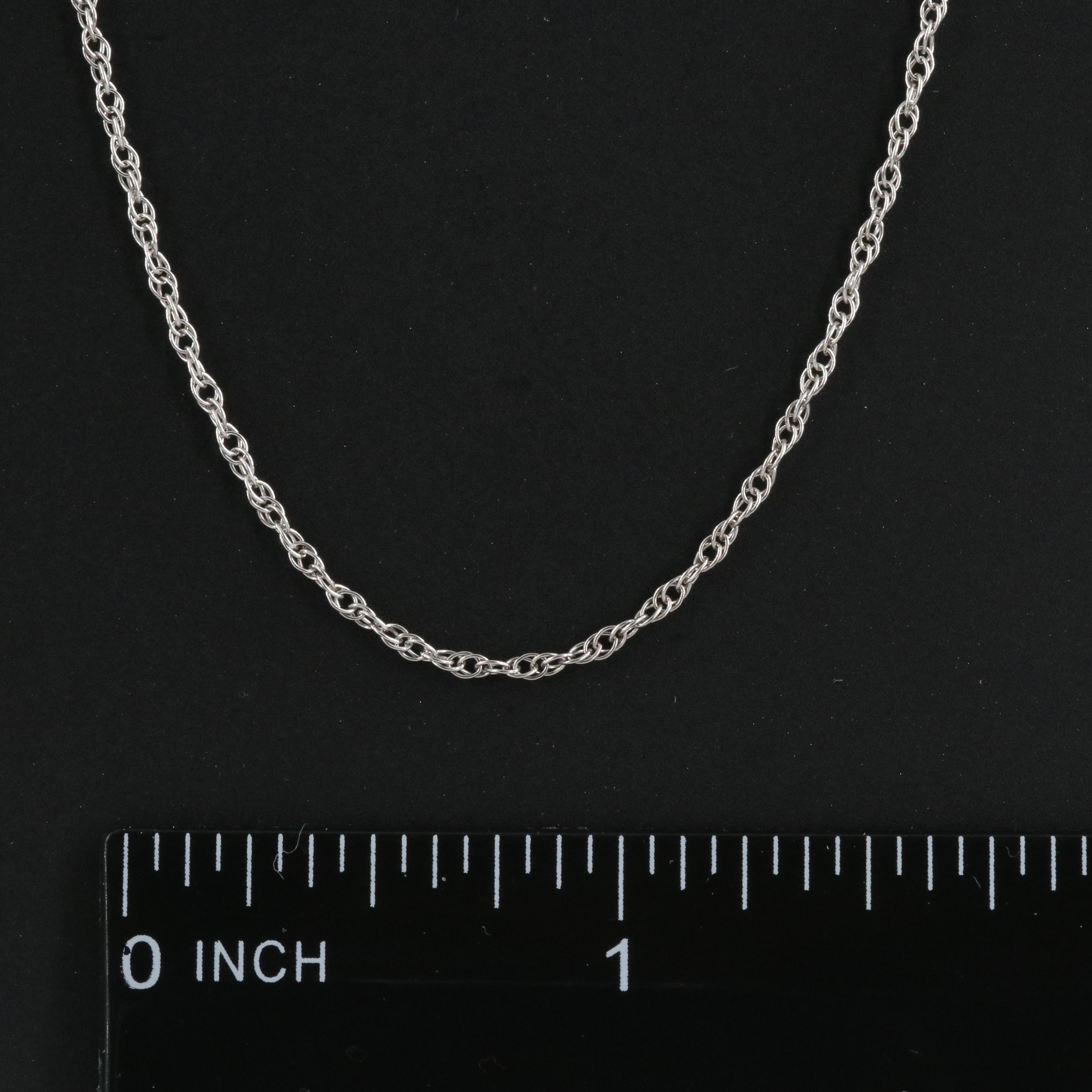 14K Rope Chain Necklace