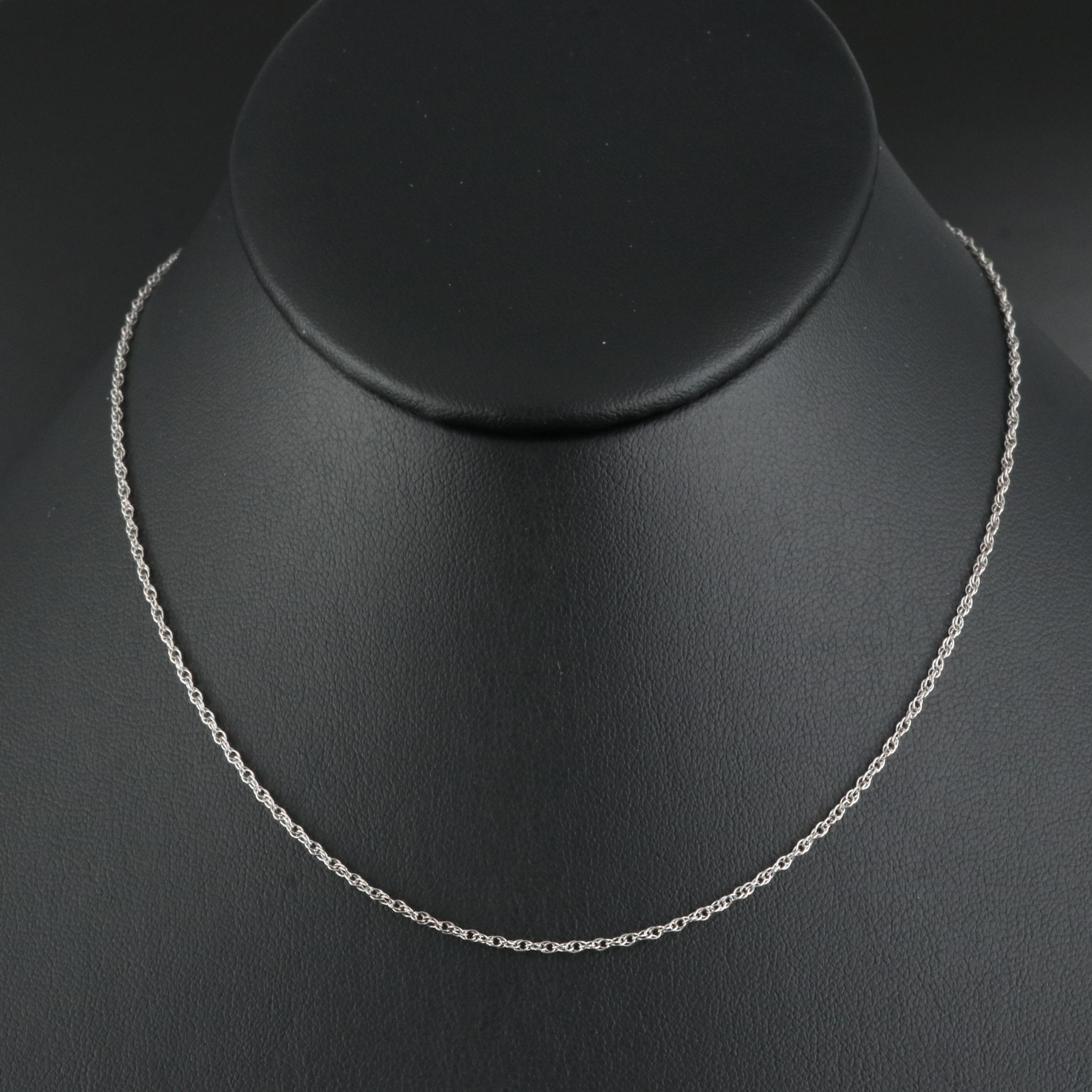 14K Rope Chain Necklace