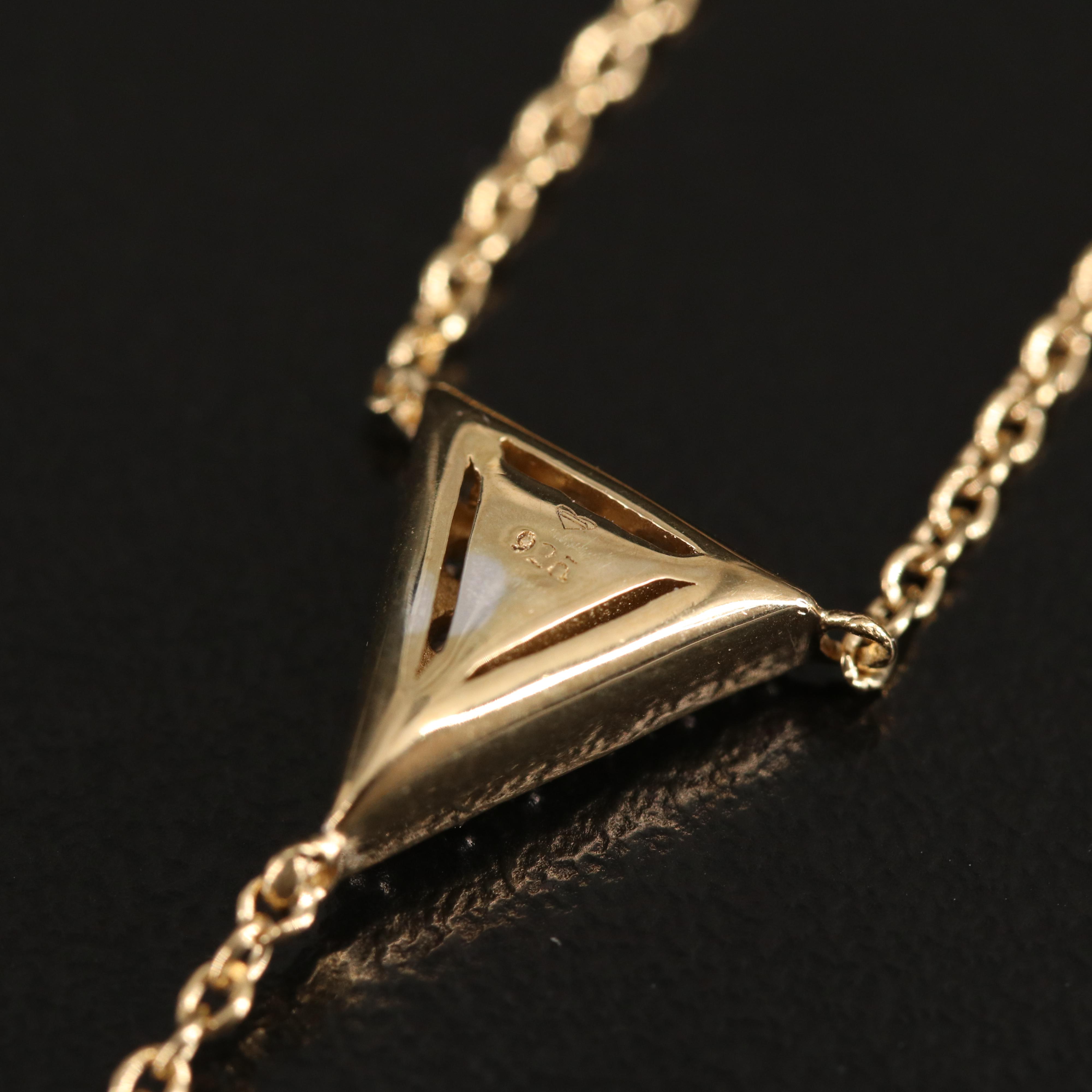 Diamond Lariat Necklace in Sterling