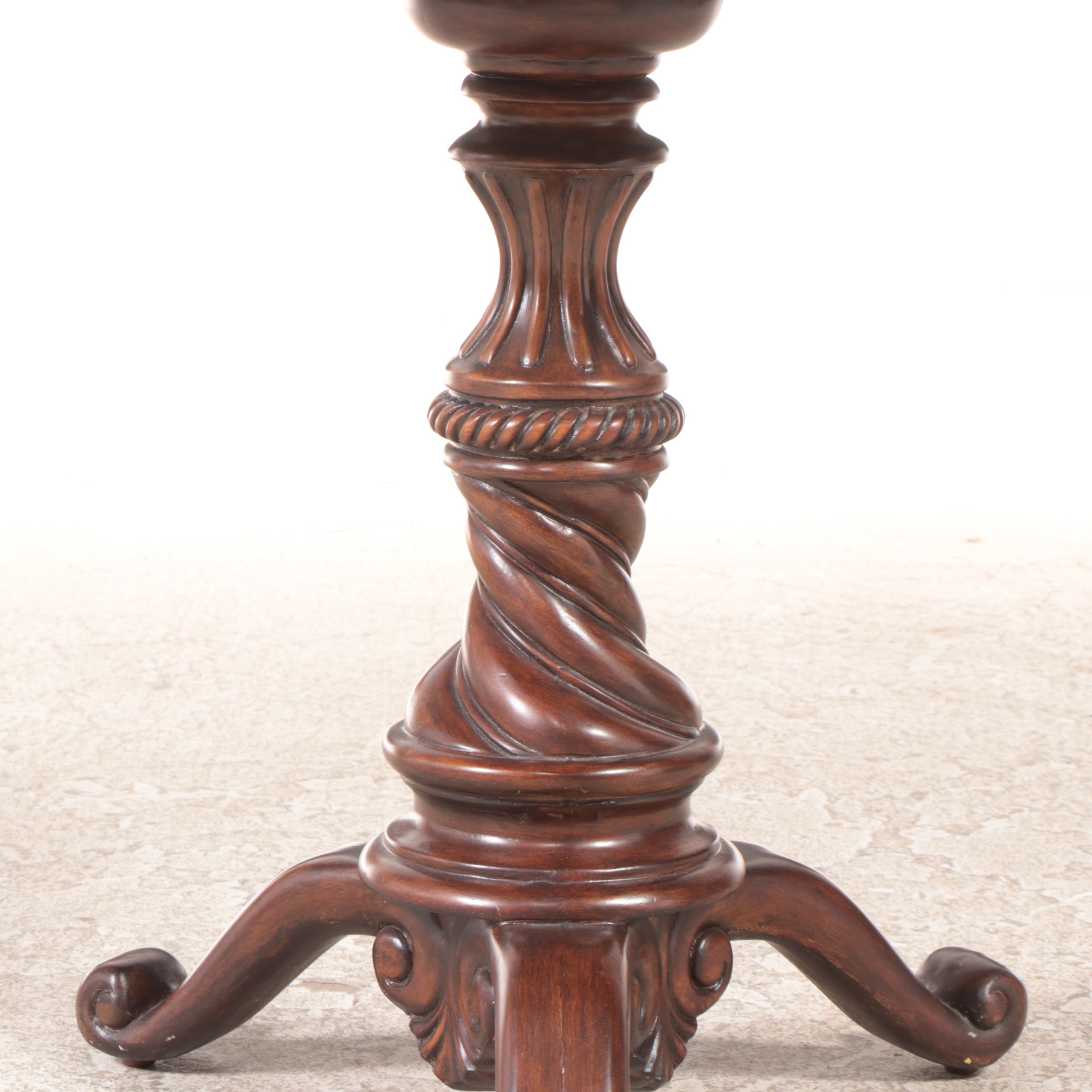 Roulette Wheel Side Table