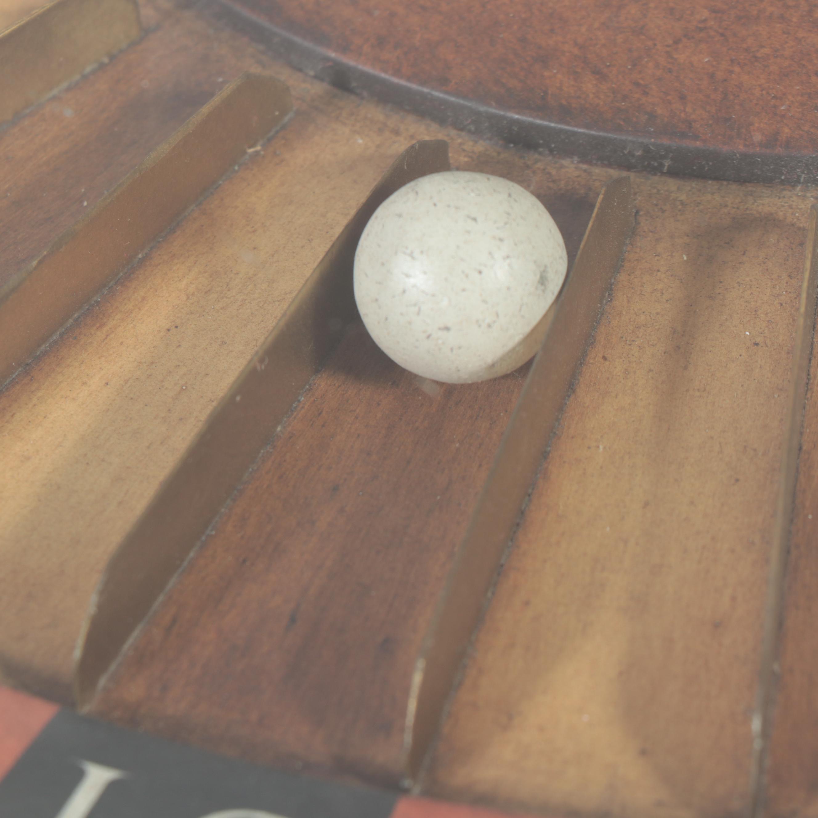 Roulette Wheel Side Table