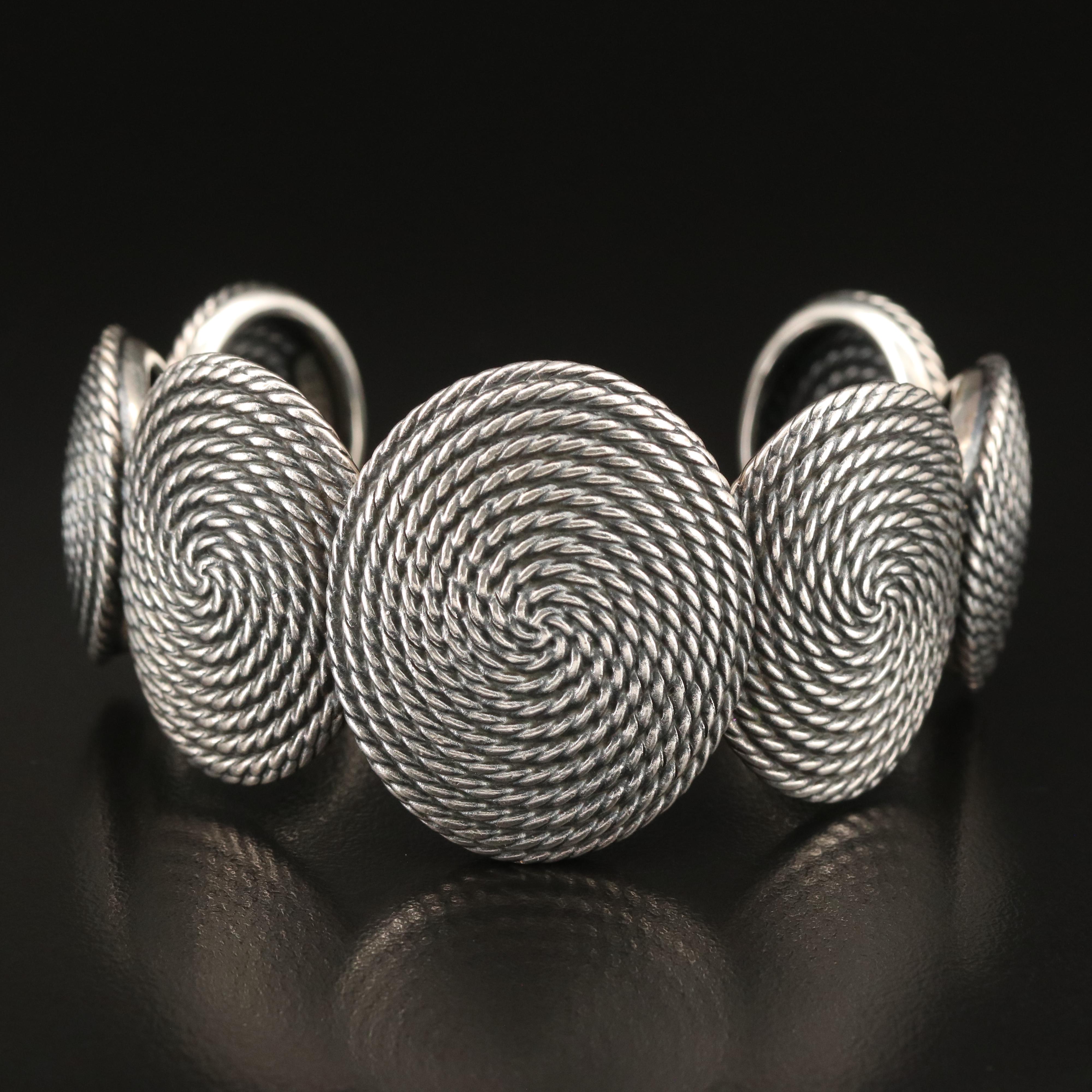 David Yurman Sterling Cable Coil Cuff