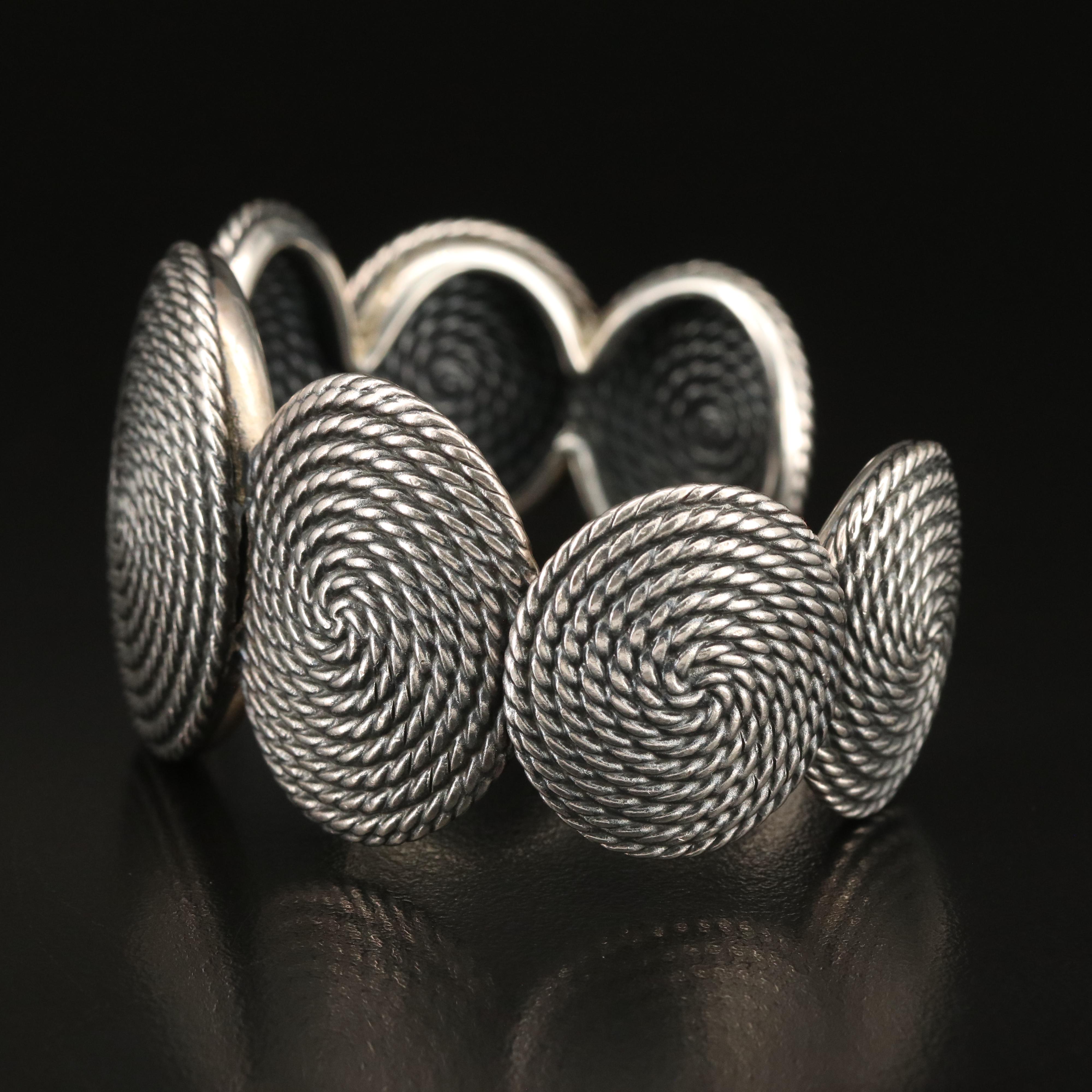 David Yurman Sterling Cable Coil Cuff