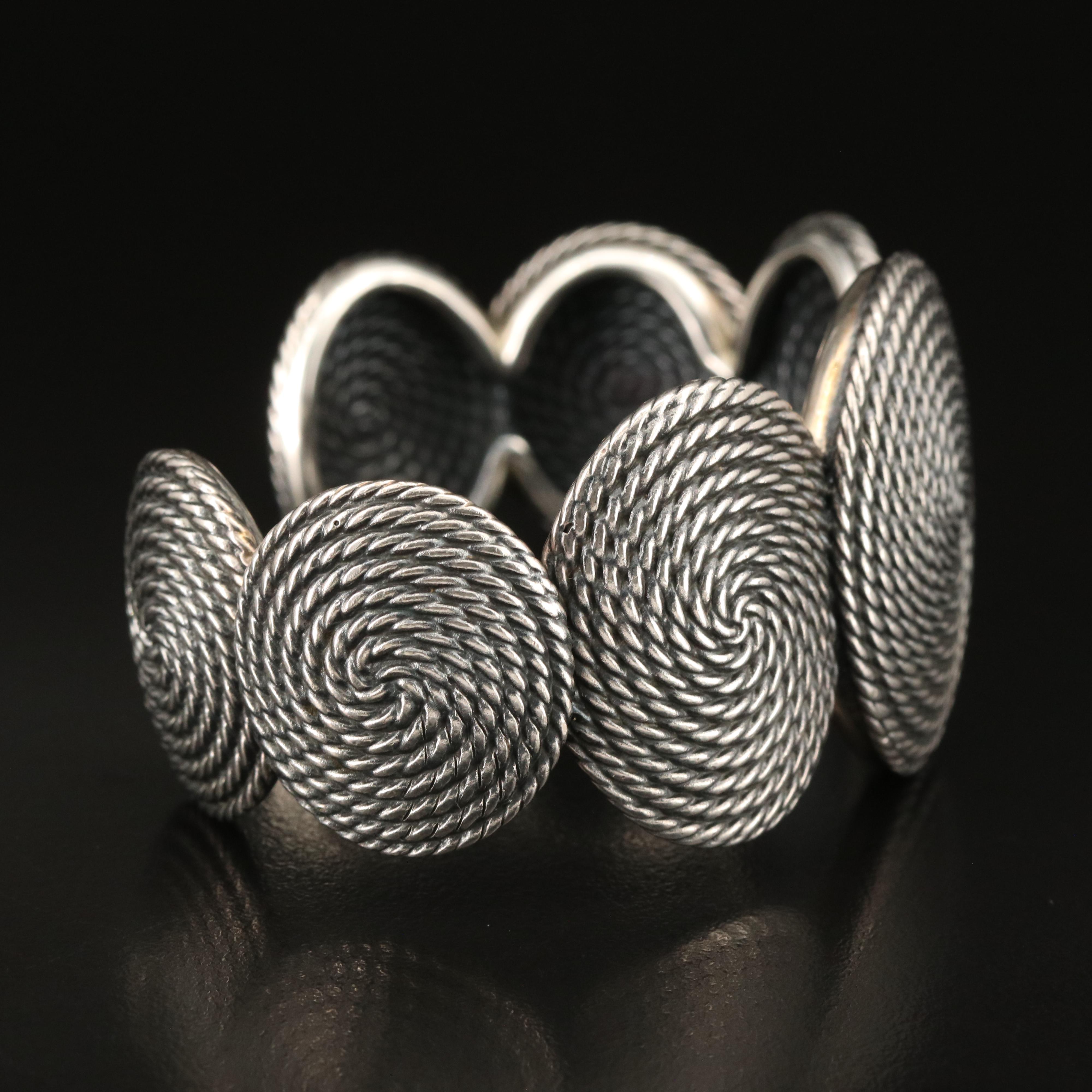 David Yurman Sterling Cable Coil Cuff
