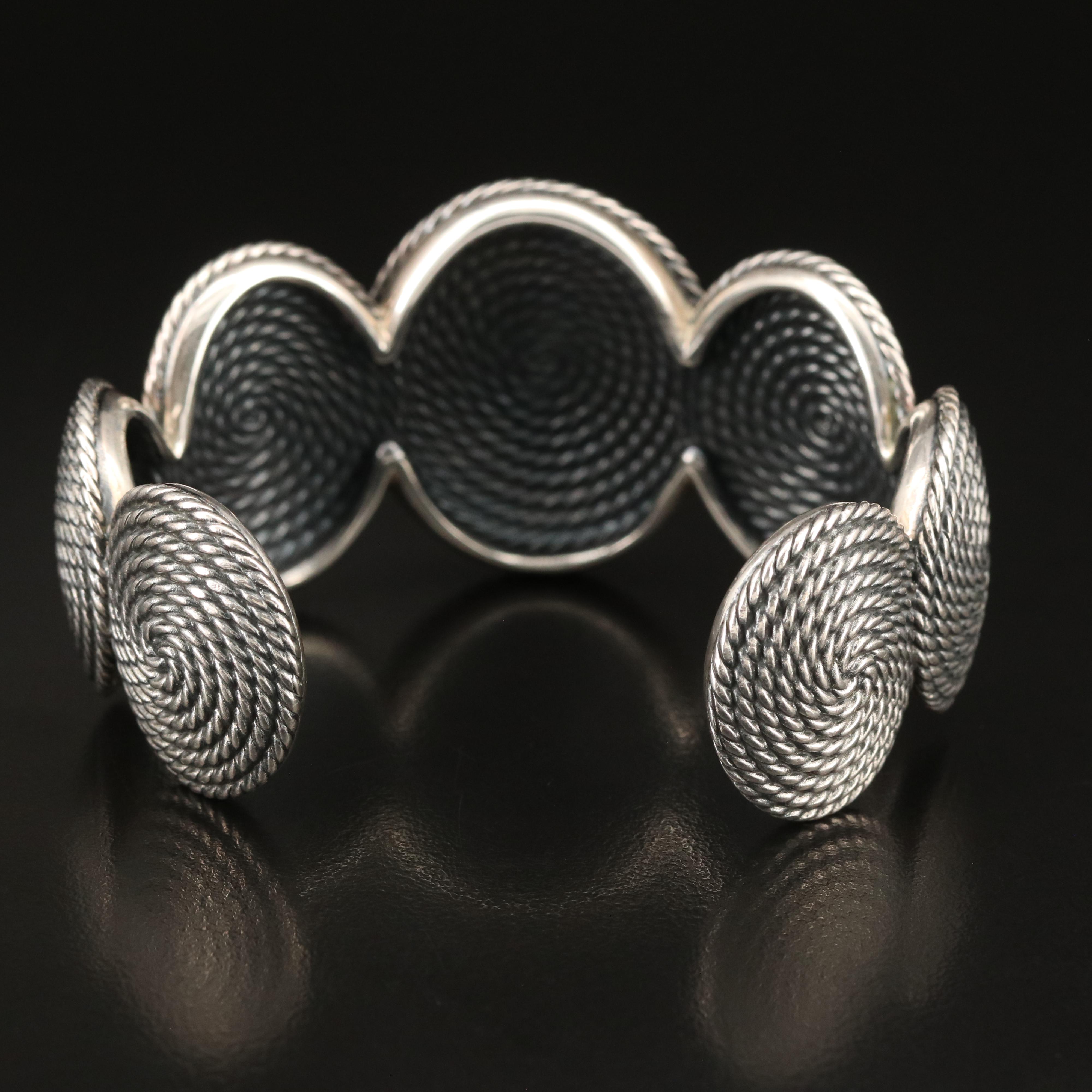 David Yurman Sterling Cable Coil Cuff