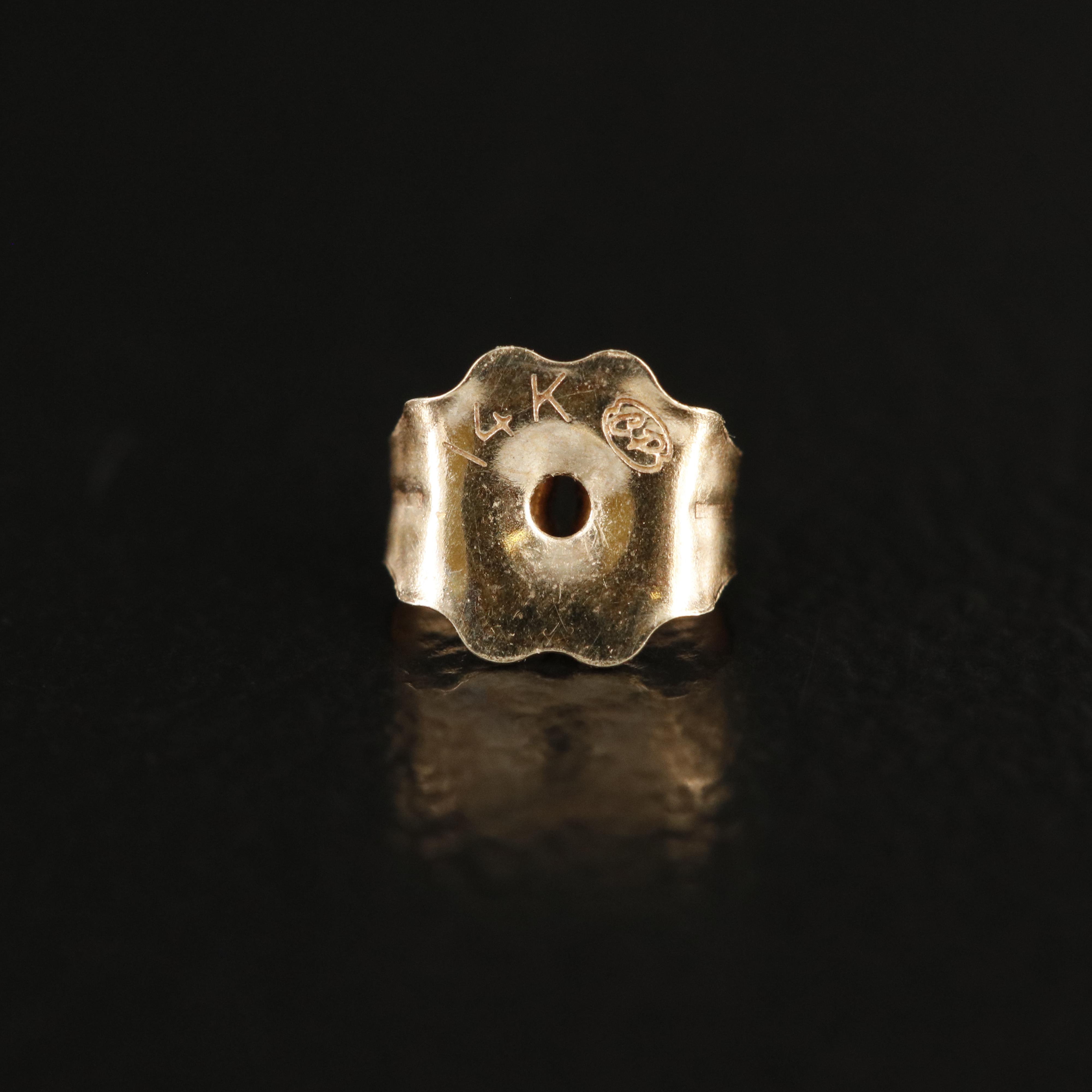 14K Graduated Pearl Earrings