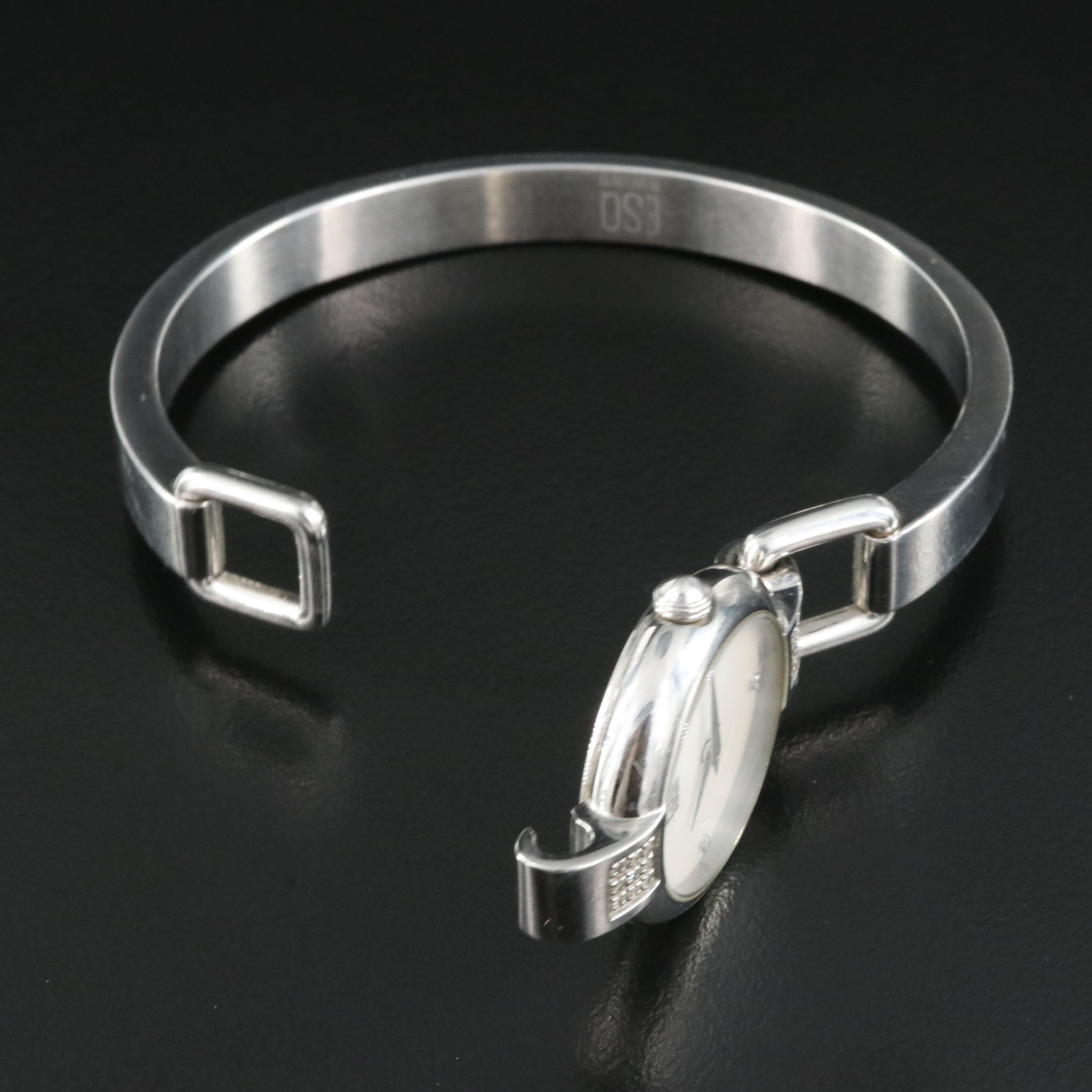 ESQ by Movado Mother-of-Pearl and Diamond Watch