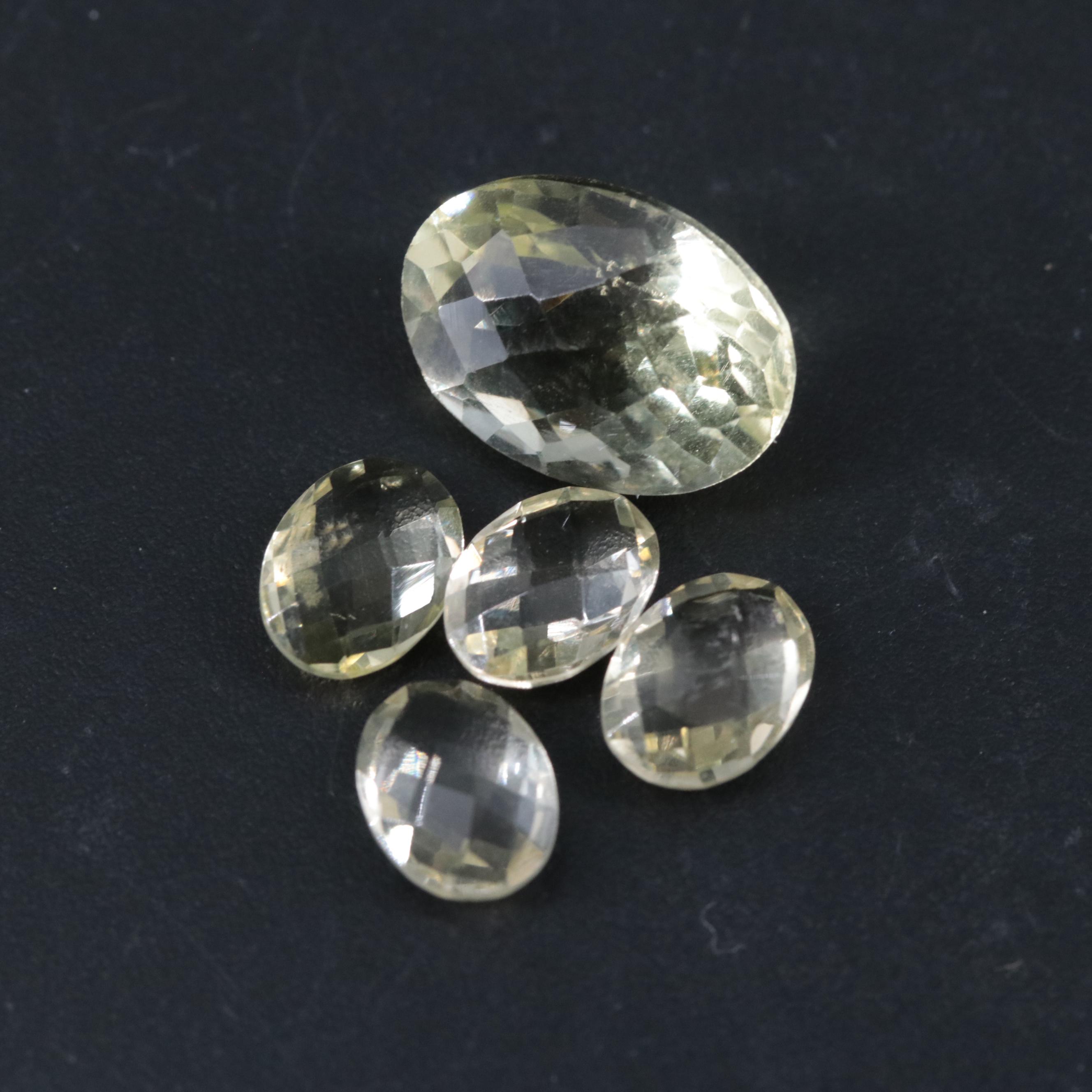 Loose 9.53 CTW Lemon Quartz