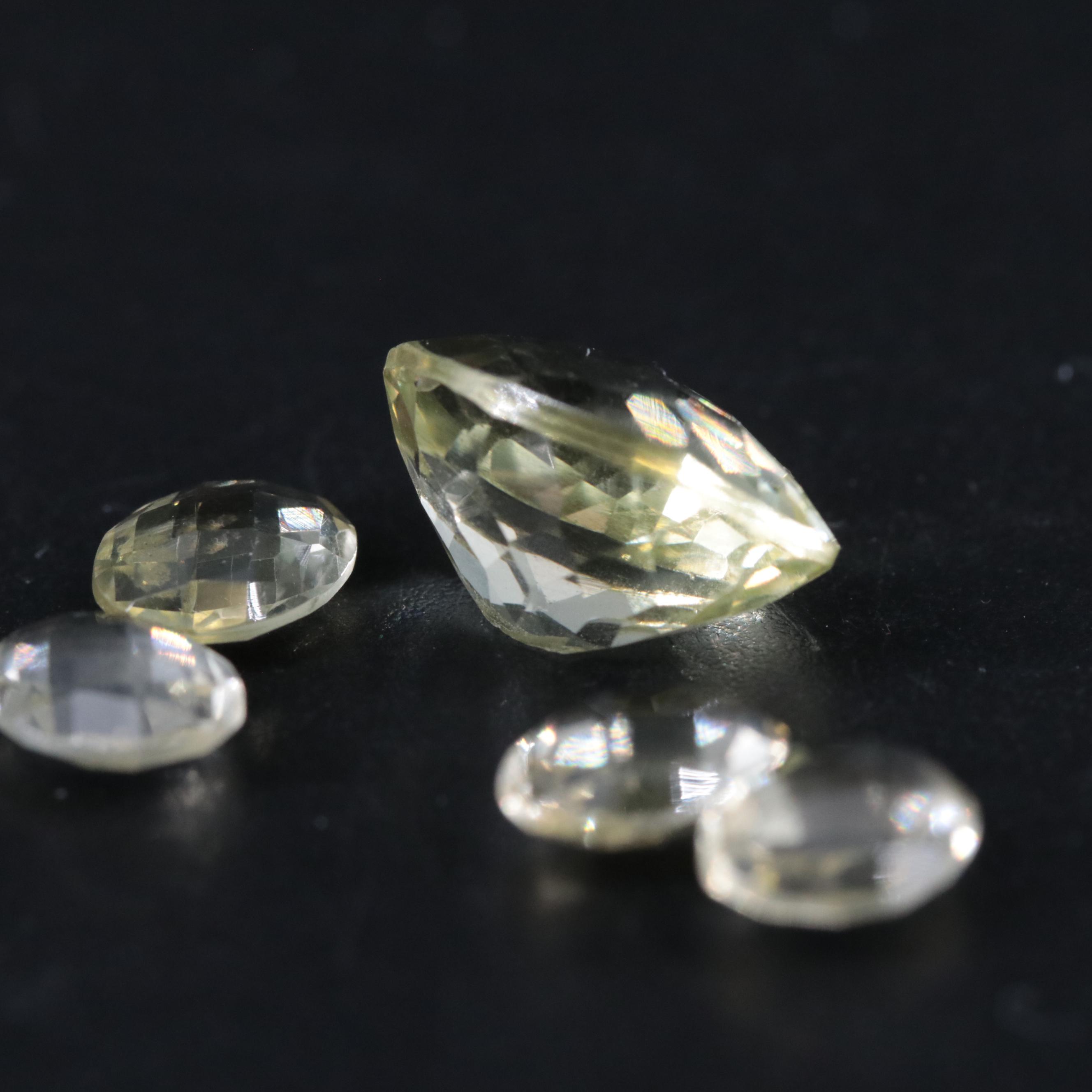 Loose 9.53 CTW Lemon Quartz